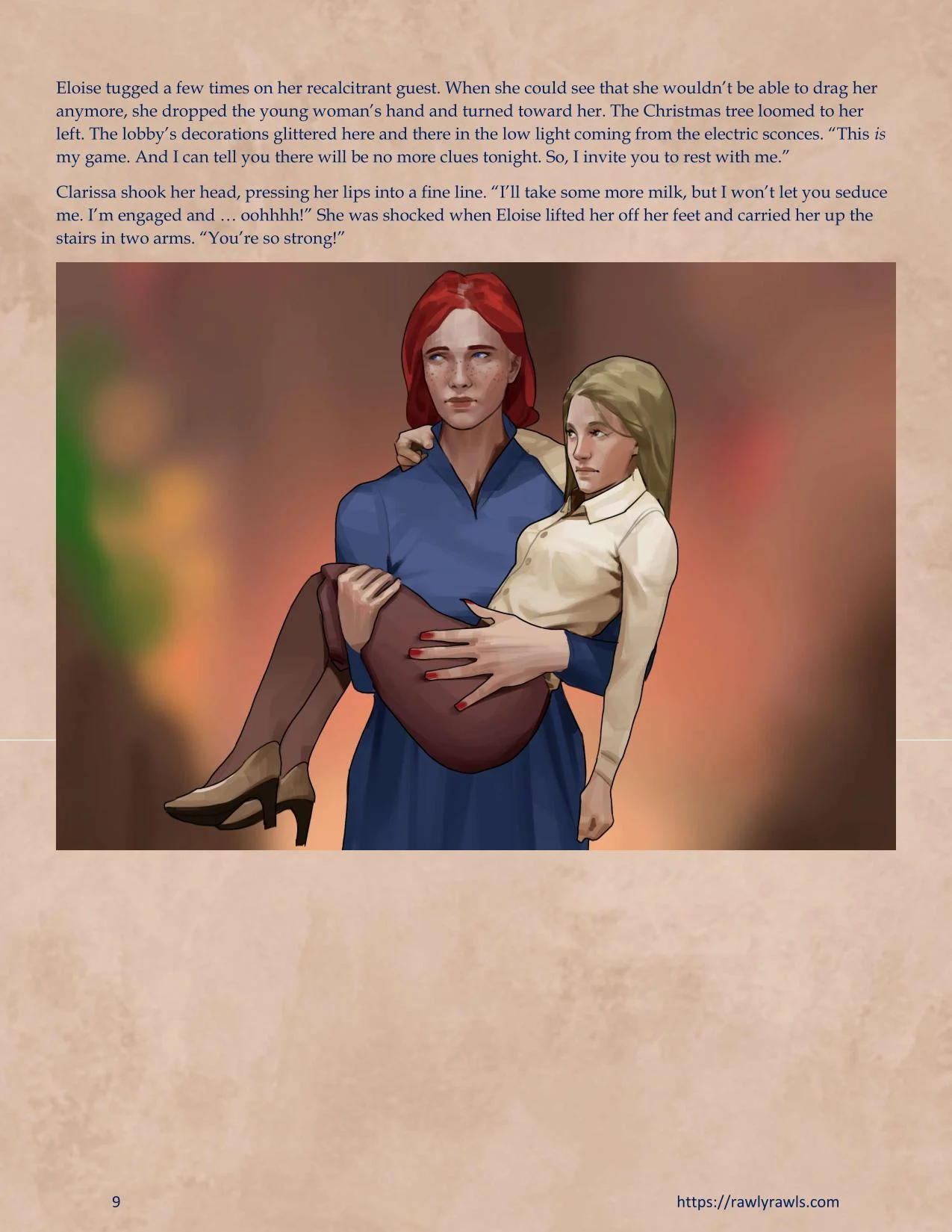 Murder At Palmer Lodge [Laimov , RawlyRawls] Chapter 8 - Page 9