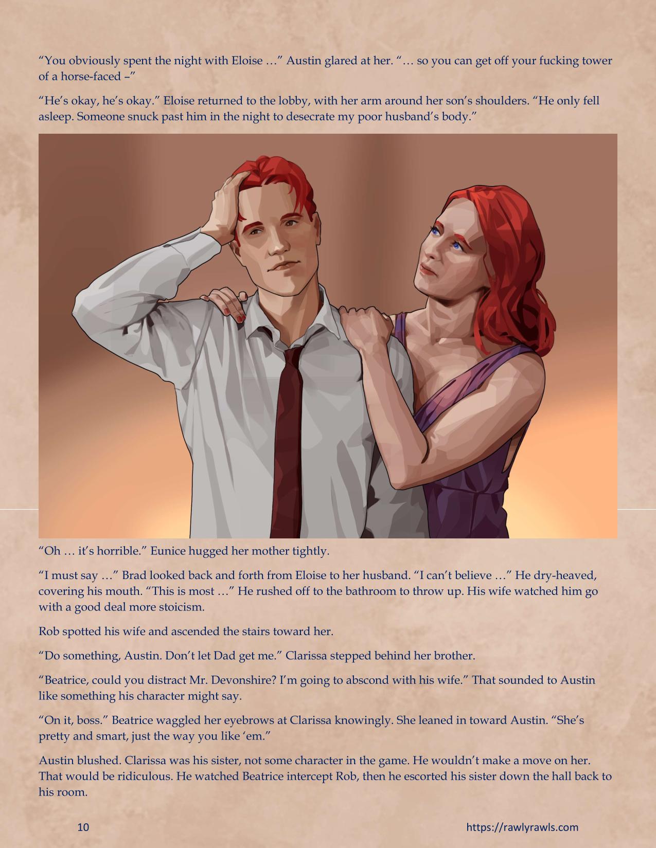 Murder At Palmer Lodge [Laimov , RawlyRawls] Chapter 9 - Page 10