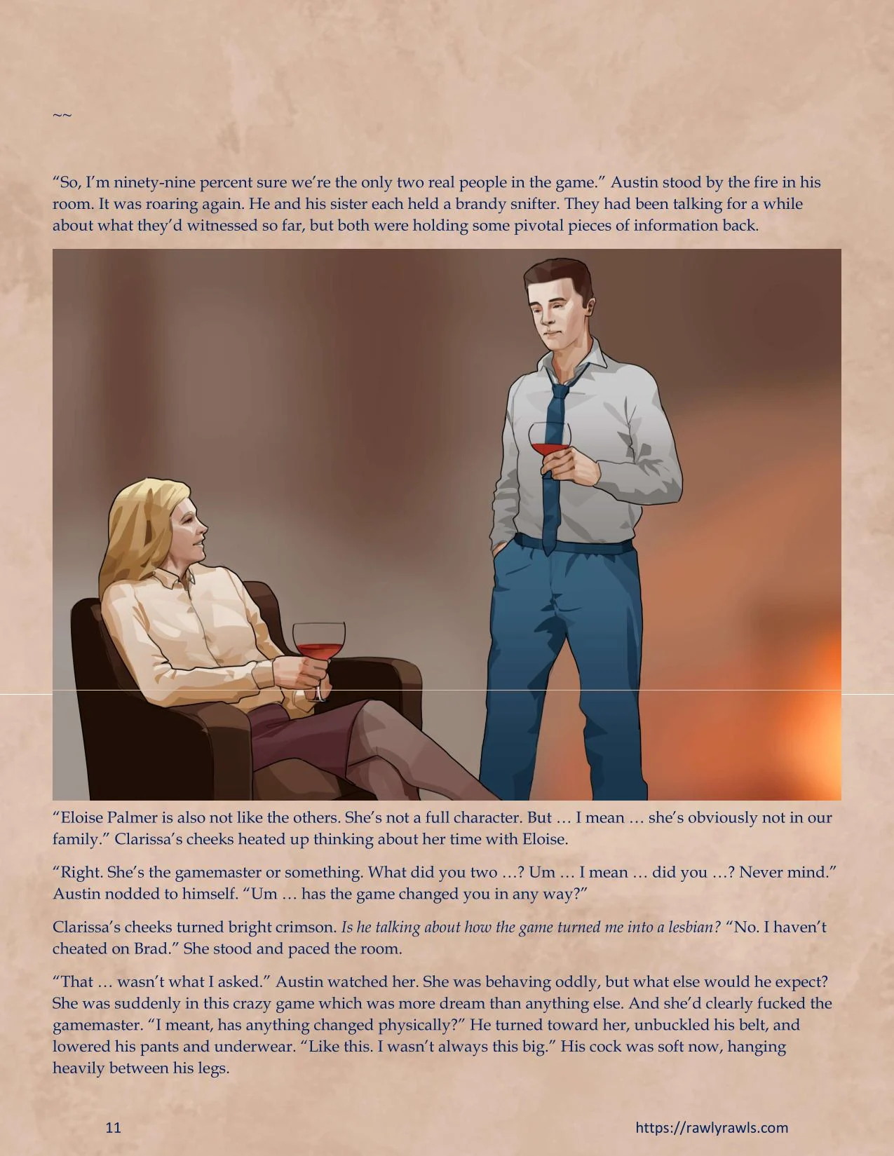 Murder At Palmer Lodge [Laimov , RawlyRawls] Chapter 9 - Page 11