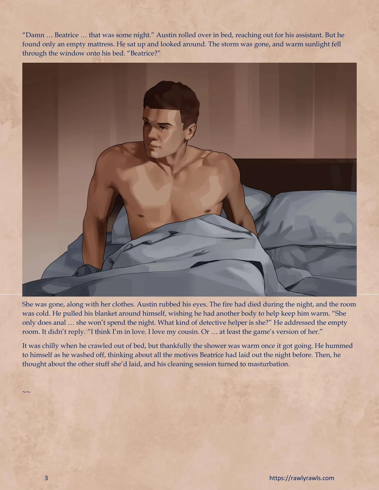 Murder At Palmer Lodge [Laimov , RawlyRawls] Chapter 9 - Page 3