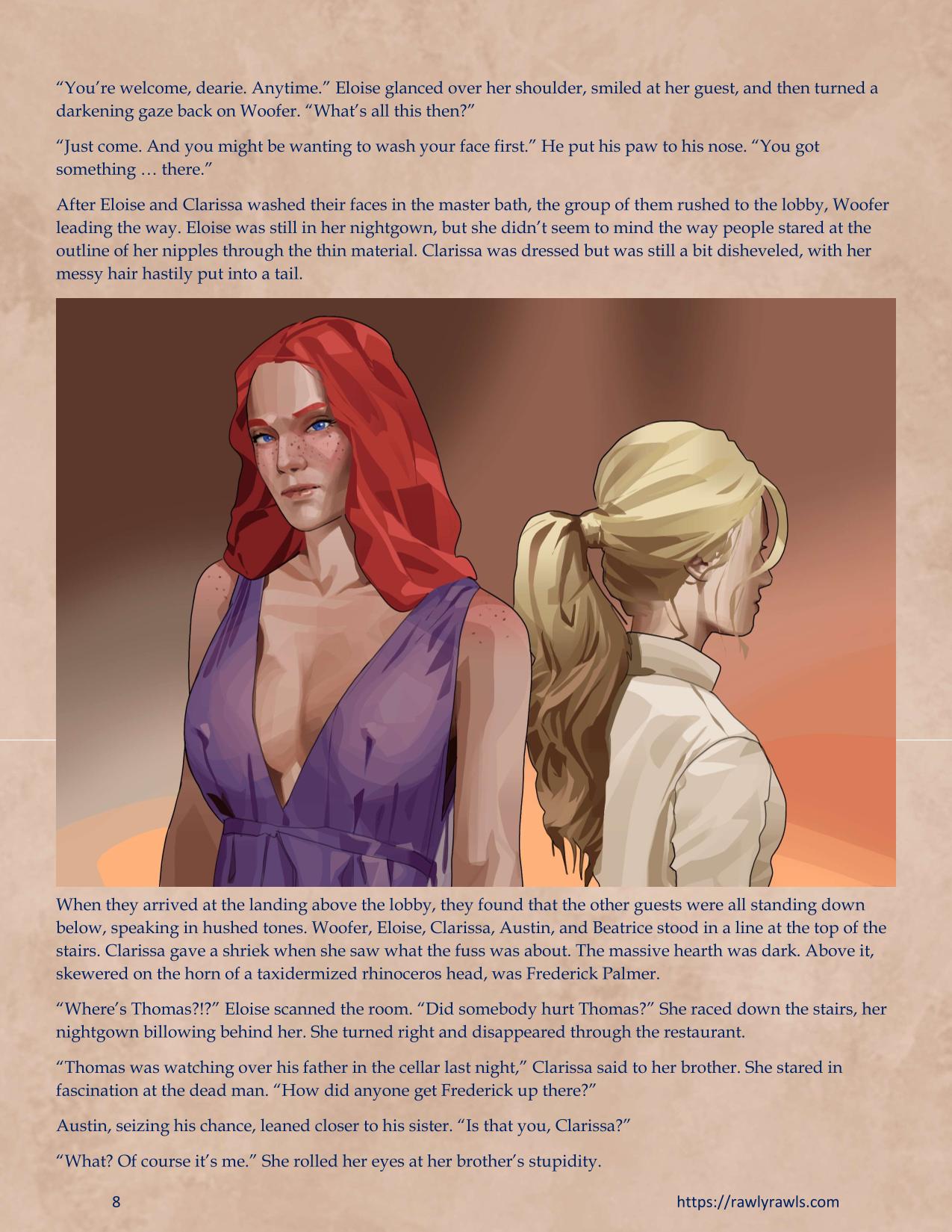 Murder At Palmer Lodge [Laimov , RawlyRawls] Chapter 9 - Page 8