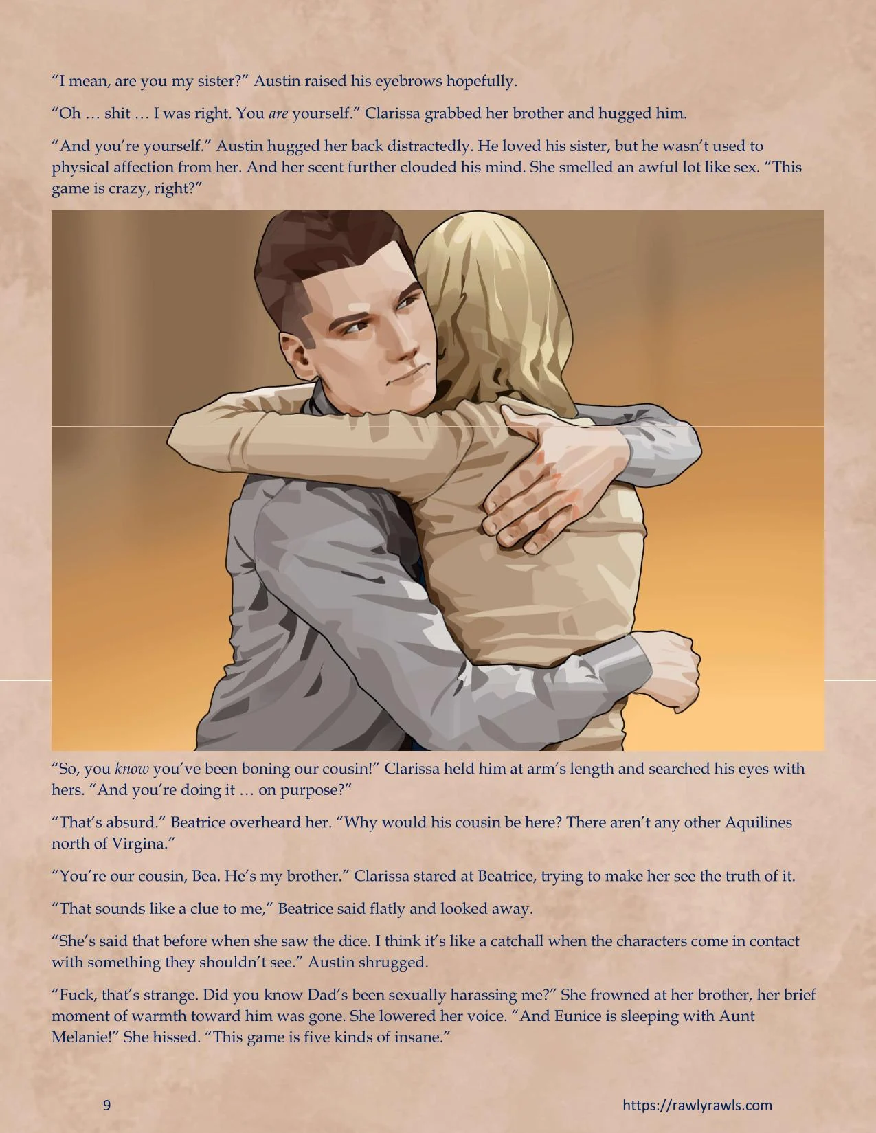 Murder At Palmer Lodge [Laimov , RawlyRawls] Chapter 9 - Page 9