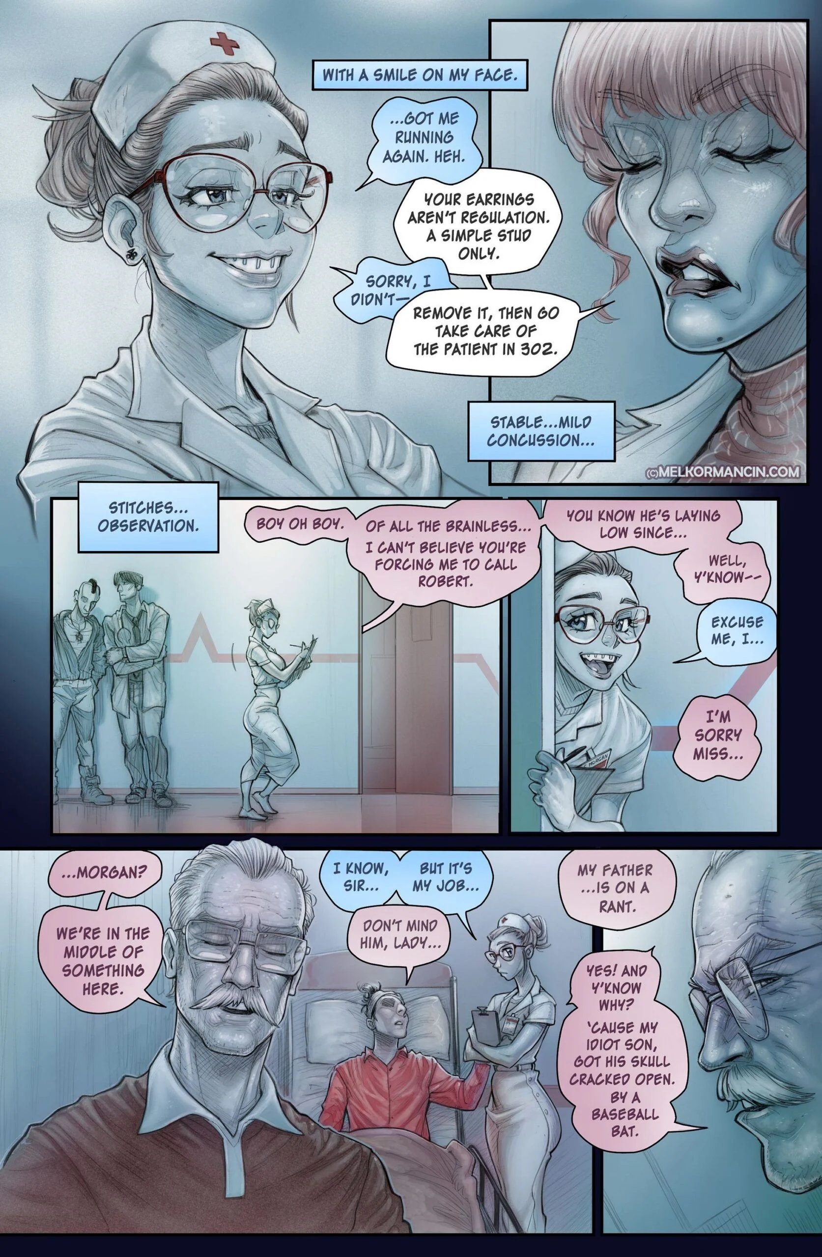 Nurse Morgan [Romulo Melkor Mancin] Chapter 1 - Page 4
