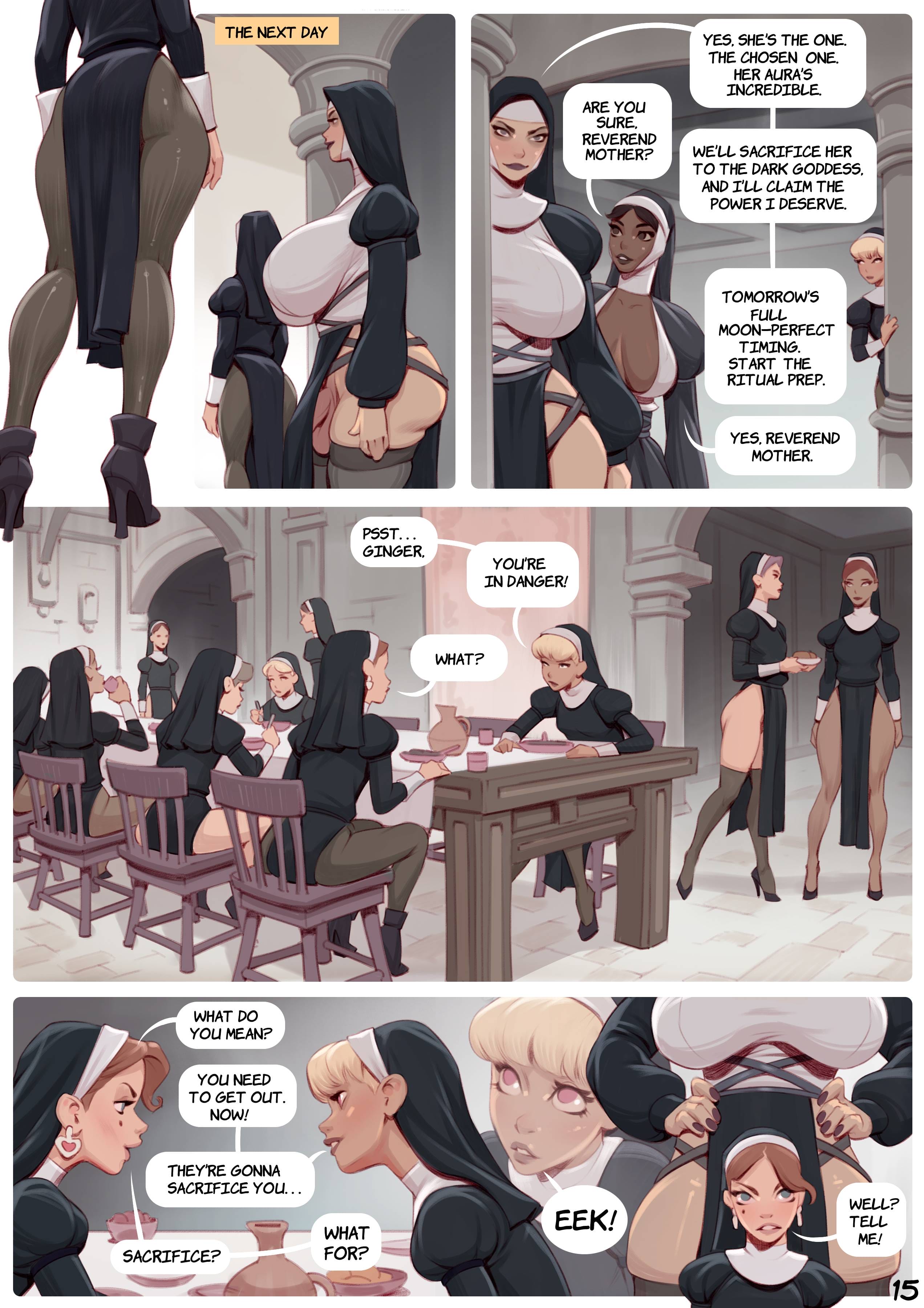 Nun On The Run [Rino99] Sissy - Chapter 1 - Page 15