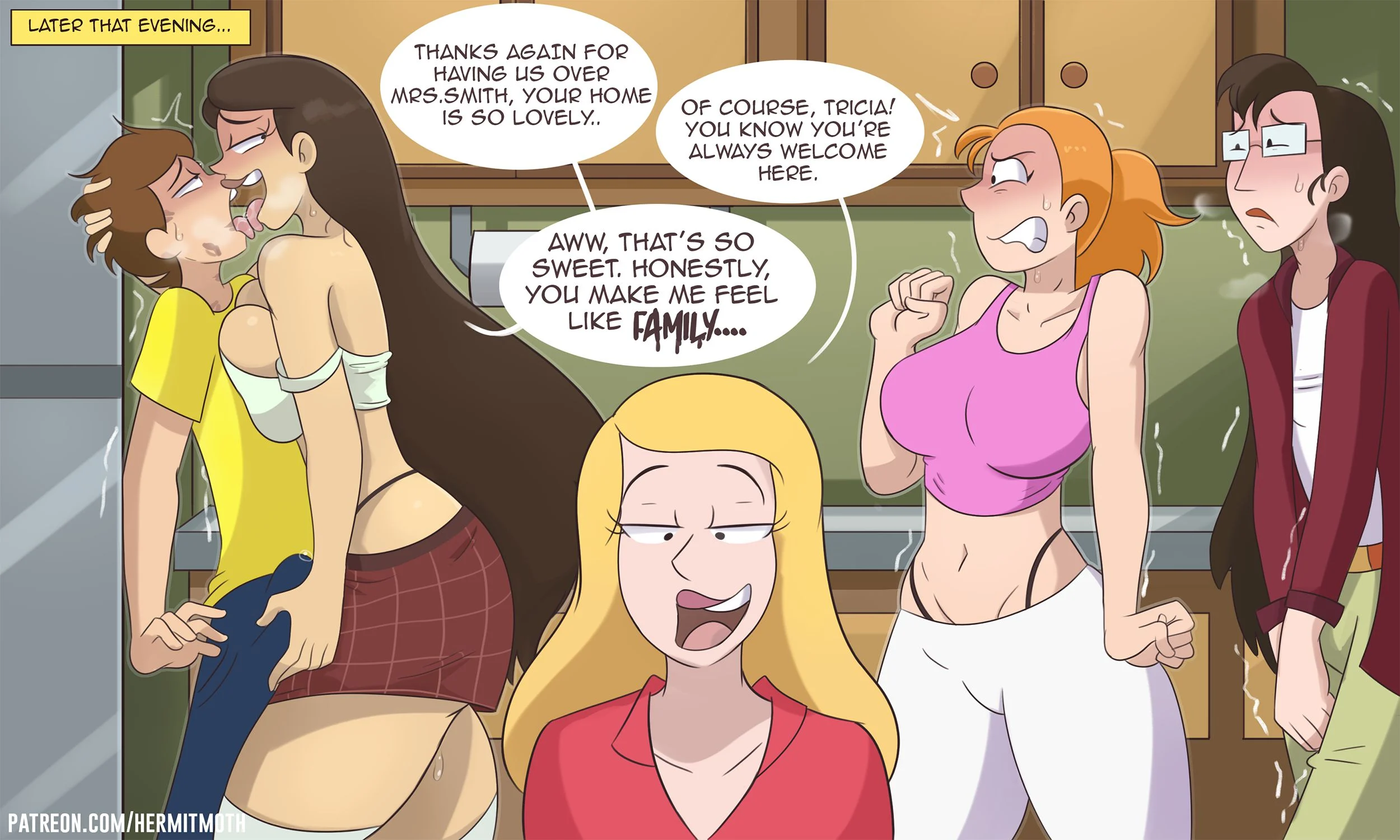 Aw Jeez Tricia (Rick and Morty) [Hermit Moth] Chapter 1 - Page 5
