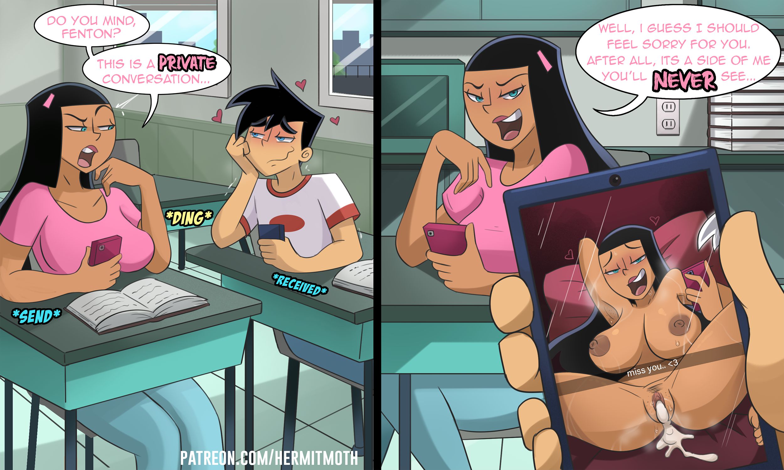 Paulina Makes Her Move (Danny Phantom) [Hermit Moth] Chapter 2 - Page 5