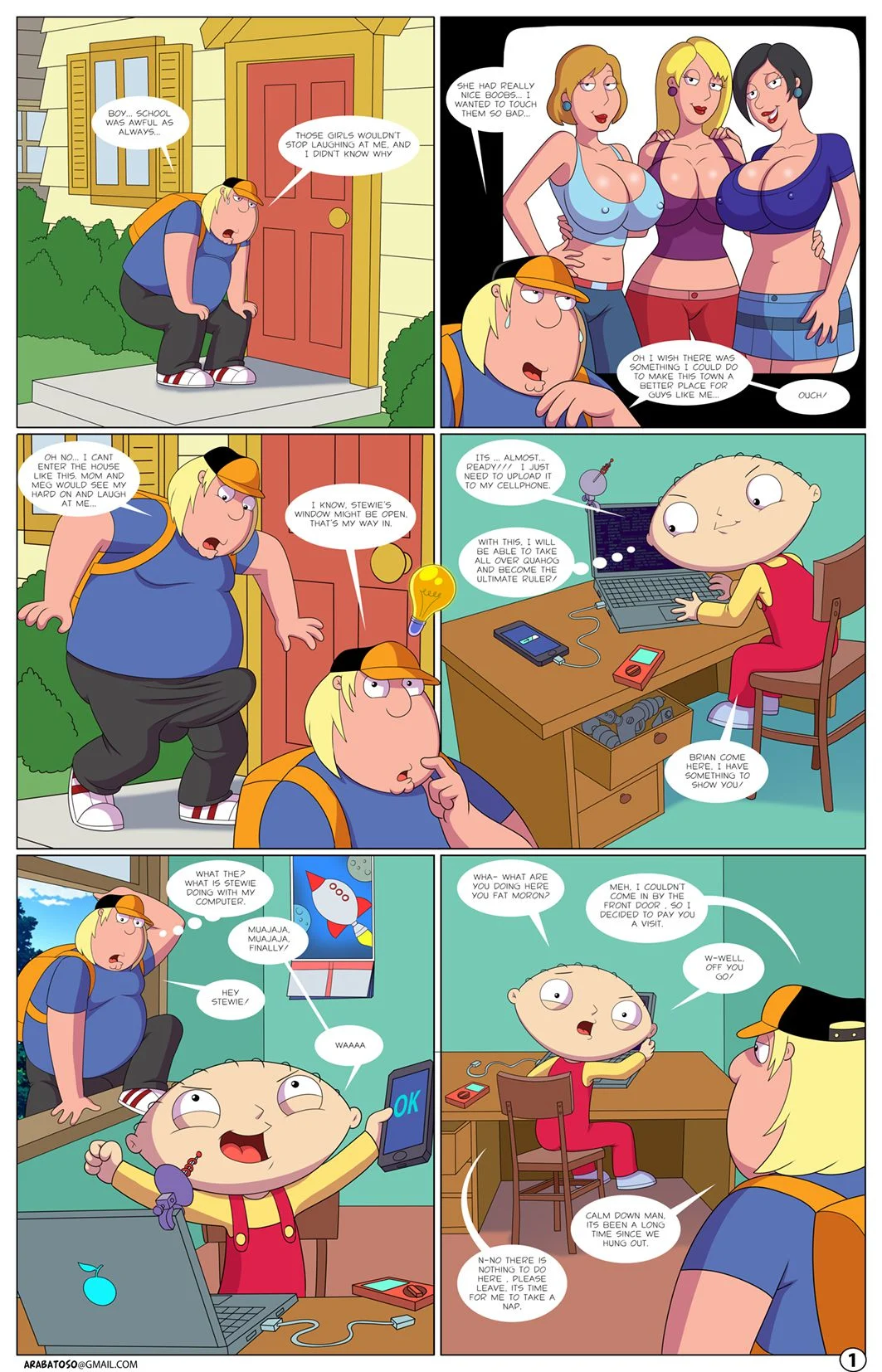 Quahog Diaries (Family Guy) [Arabatos] Chapter 1-2 - Page 2