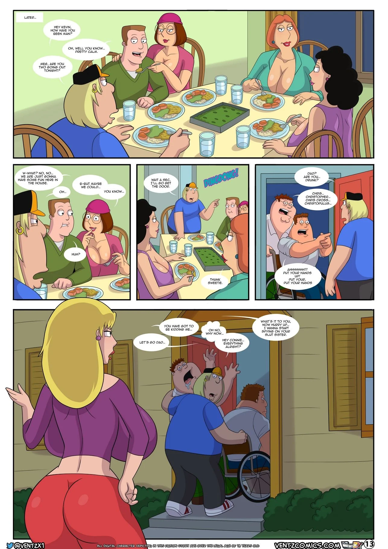 Quahog Diaries (Family Guy) [Arabatos] Chapter 3 - Page 13