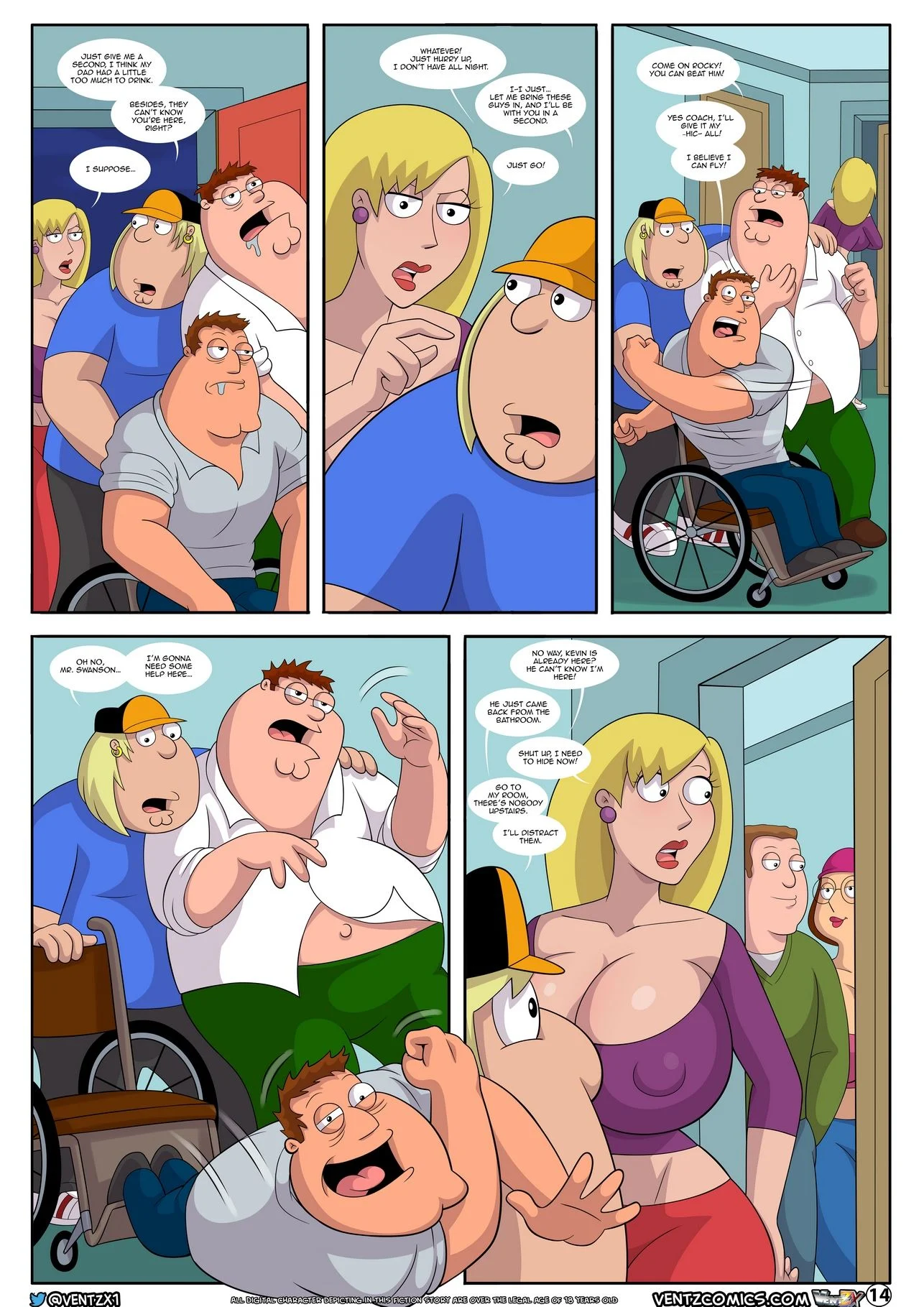 Quahog Diaries (Family Guy) [Arabatos] Chapter 3 - Page 14