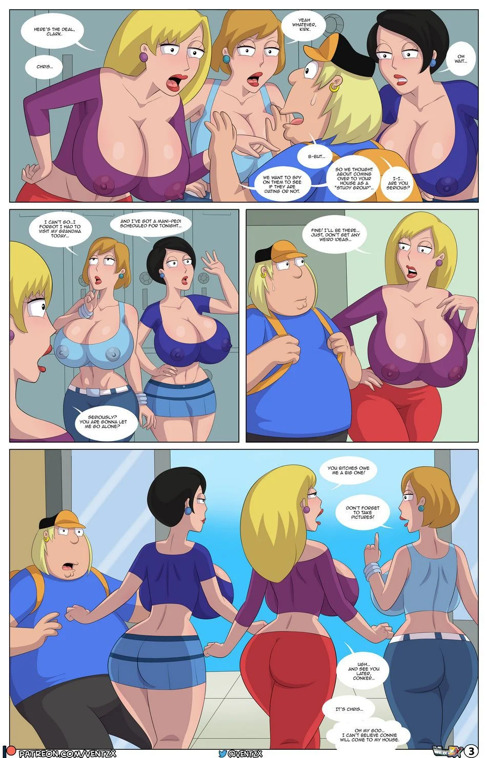 Quahog Diaries (Family Guy) [Arabatos] Chapter 3 - Page 3