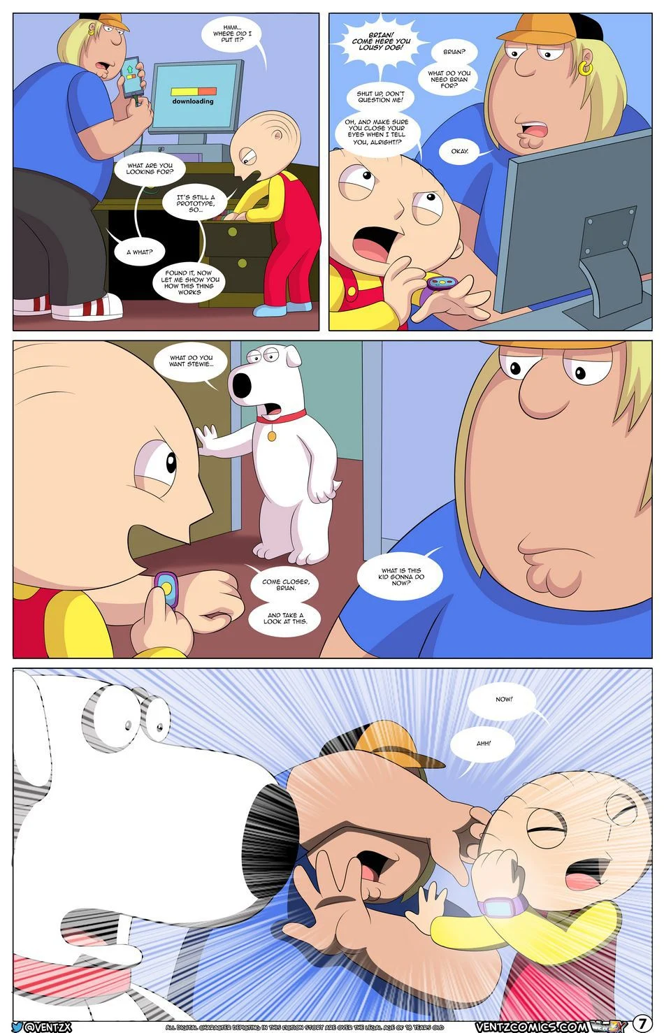 Quahog Diaries (Family Guy) [Arabatos] Chapter 3 - Page 7