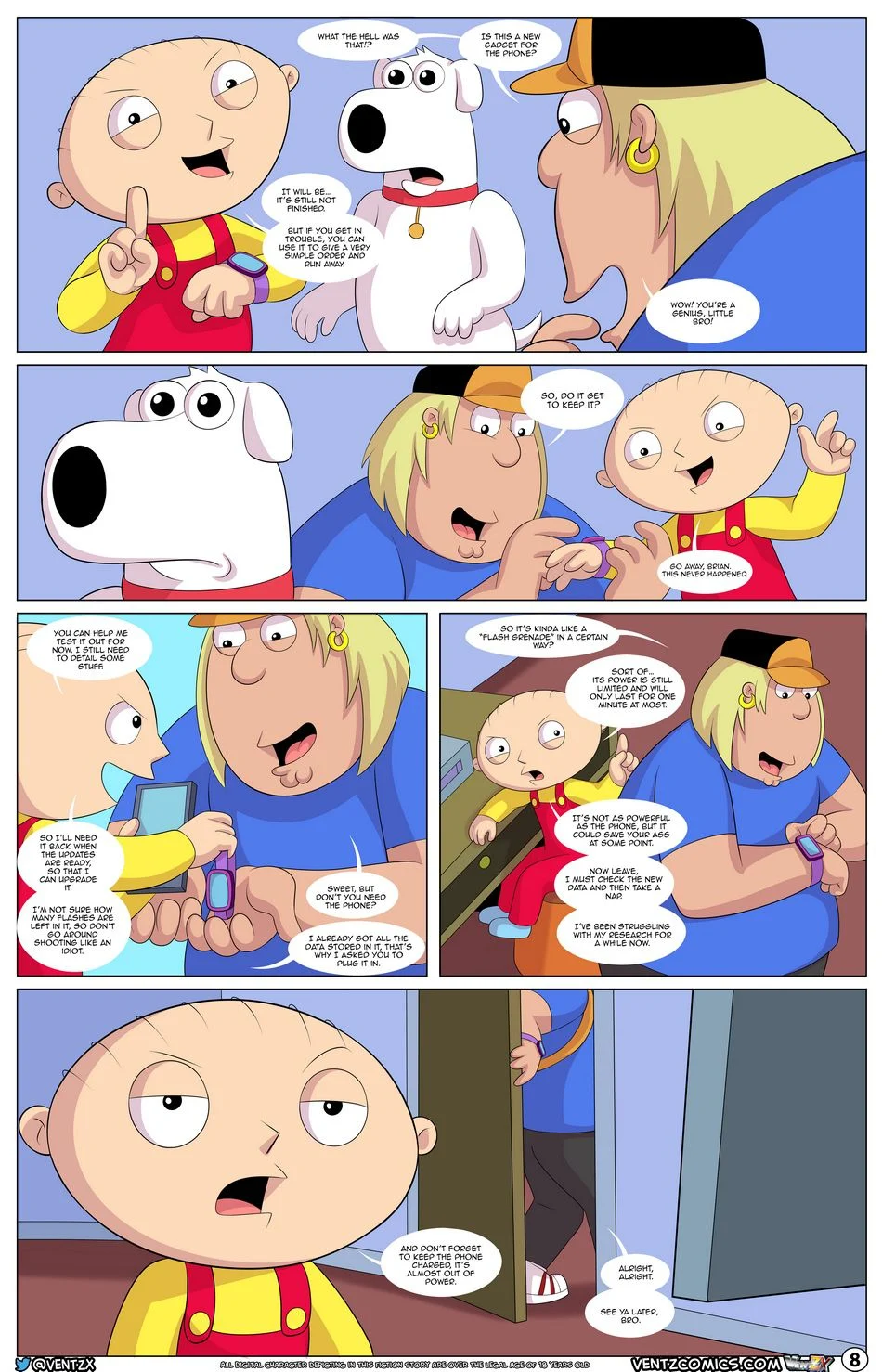 Quahog Diaries (Family Guy) [Arabatos] Chapter 3 - Page 8