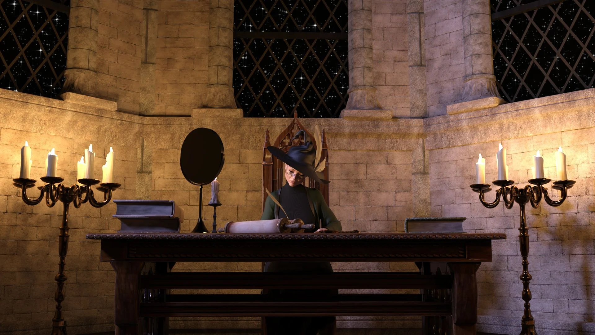 Hermione Granger and the Professor’s Wand (Harry Potter) [Serge3DX] Chapter 1.5 - Page 1