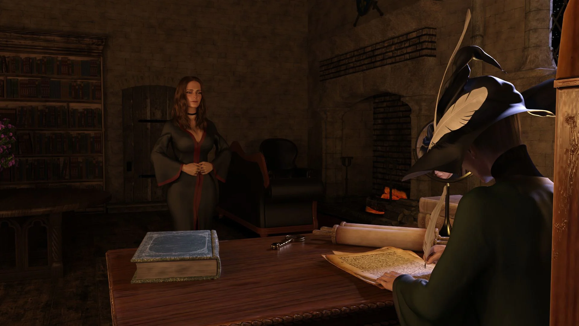 Hermione Granger and the Professor’s Wand (Harry Potter) [Serge3DX] Chapter 1.5 - Page 4