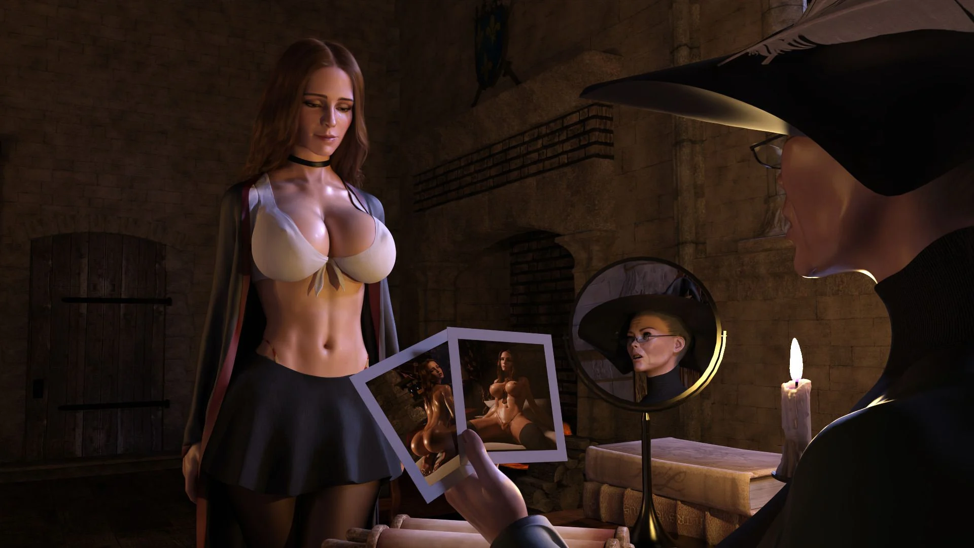 Hermione Granger and the Professor’s Wand (Harry Potter) [Serge3DX] Chapter 1.5 - Page 6