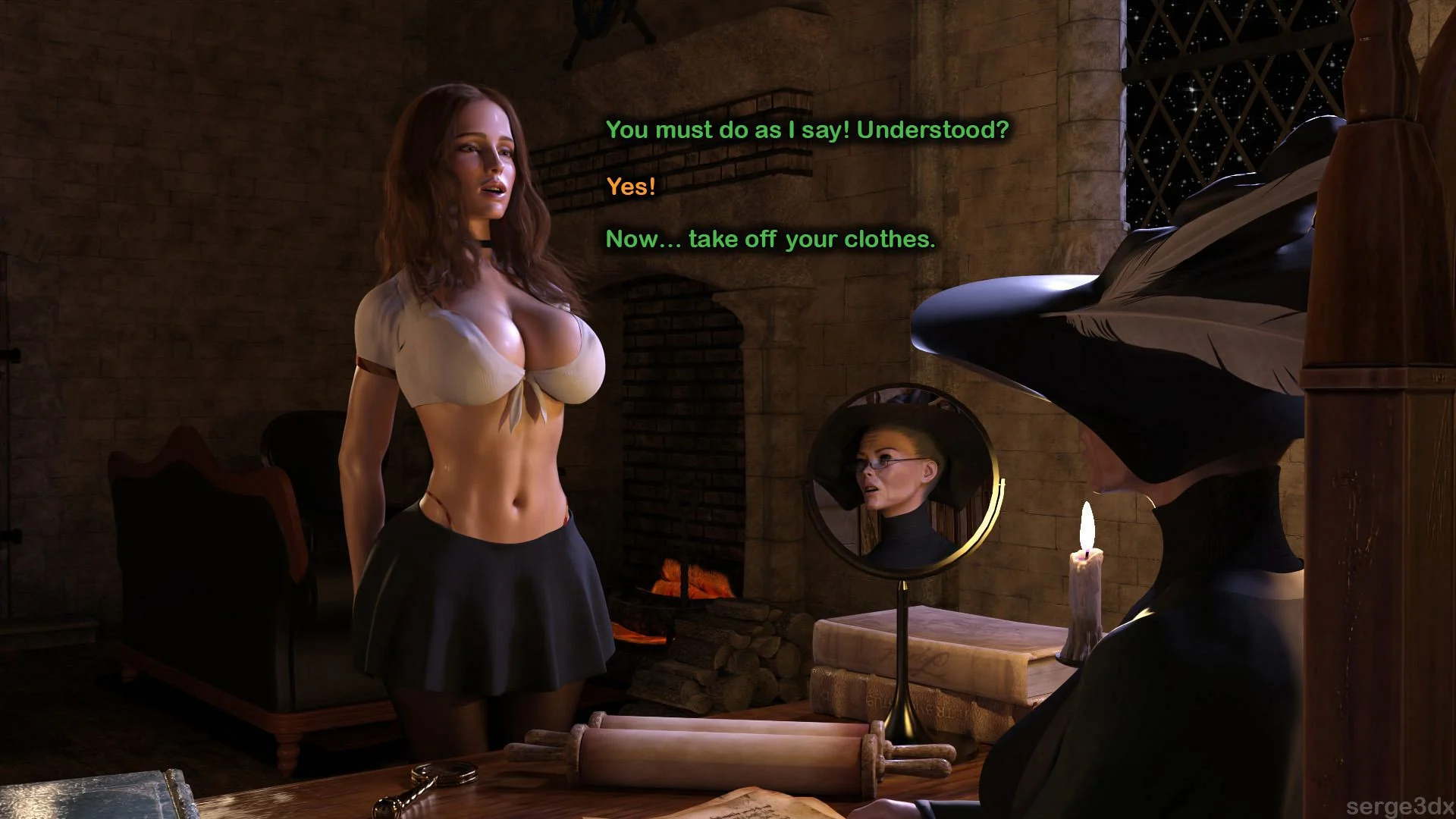 Hermione Granger and the Professor’s Wand (Harry Potter) [Serge3DX] Chapter 1 - Page 16