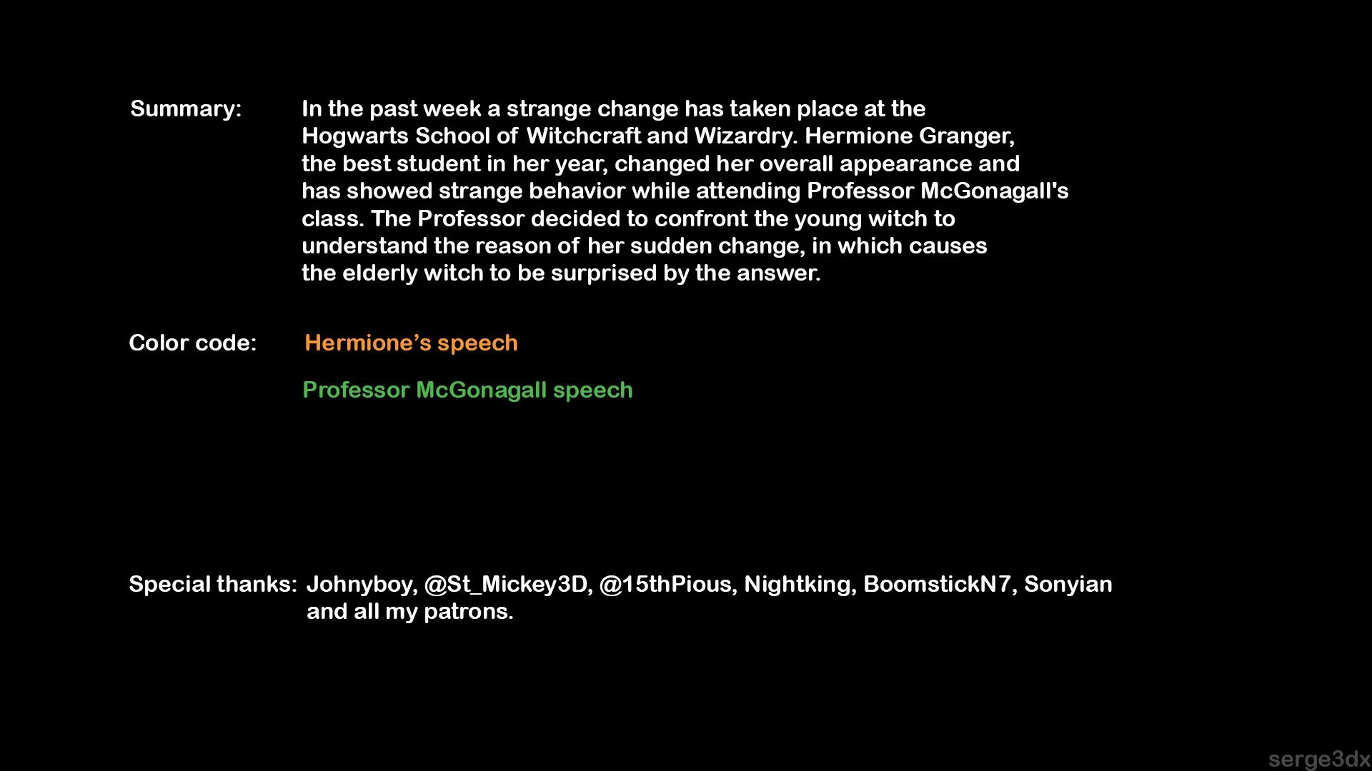 Hermione Granger and the Professor’s Wand (Harry Potter) [Serge3DX] Chapter 1 - Page 2