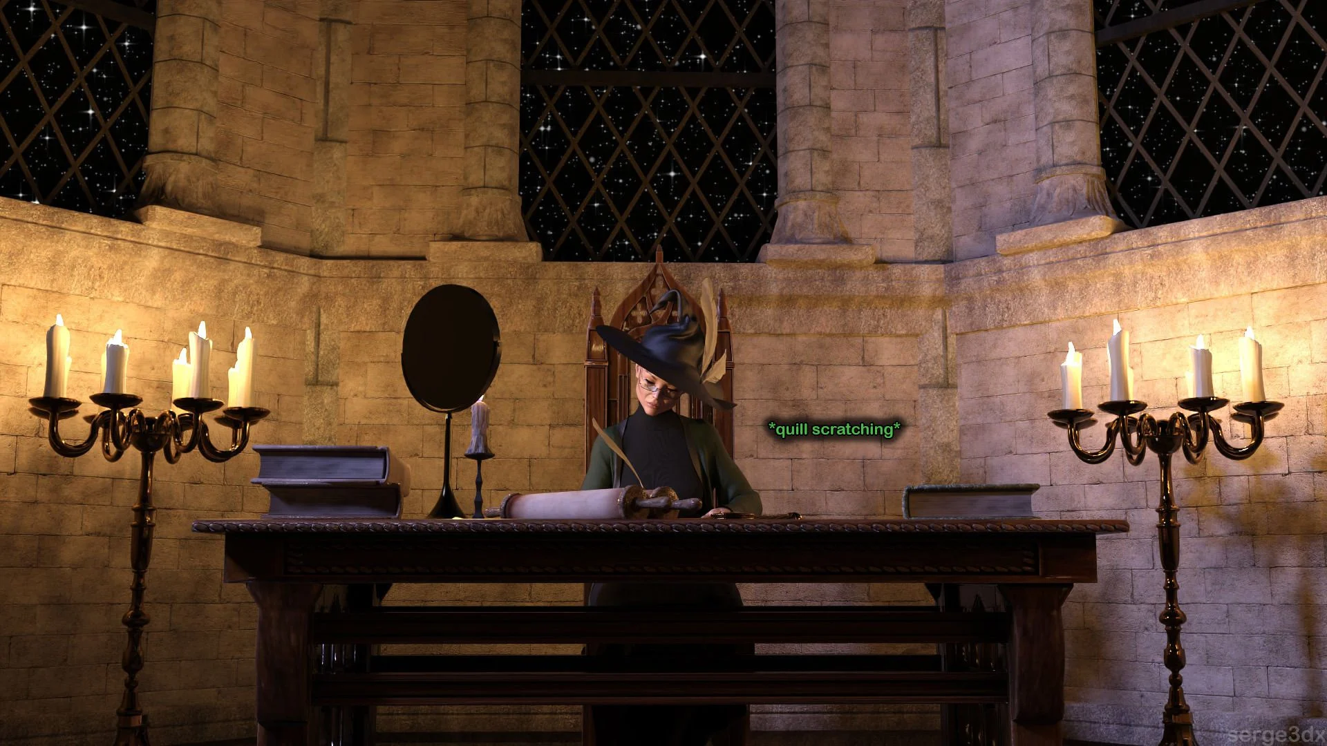 Hermione Granger and the Professor’s Wand (Harry Potter) [Serge3DX] Chapter 1 - Page 3