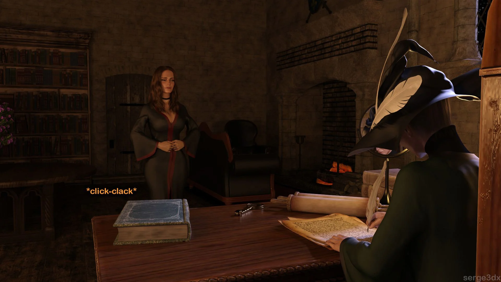 Hermione Granger and the Professor’s Wand (Harry Potter) [Serge3DX] Chapter 1 - Page 6