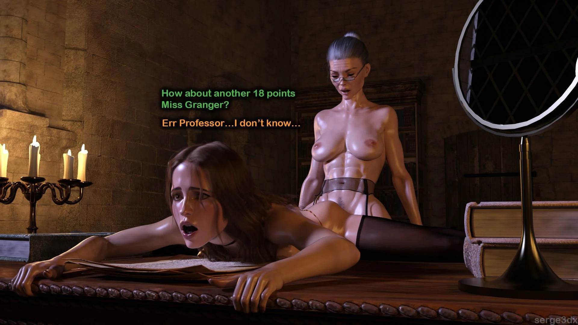 Hermione Granger and the Professor’s Wand (Harry Potter) [Serge3DX] Chapter 1 - Page 65