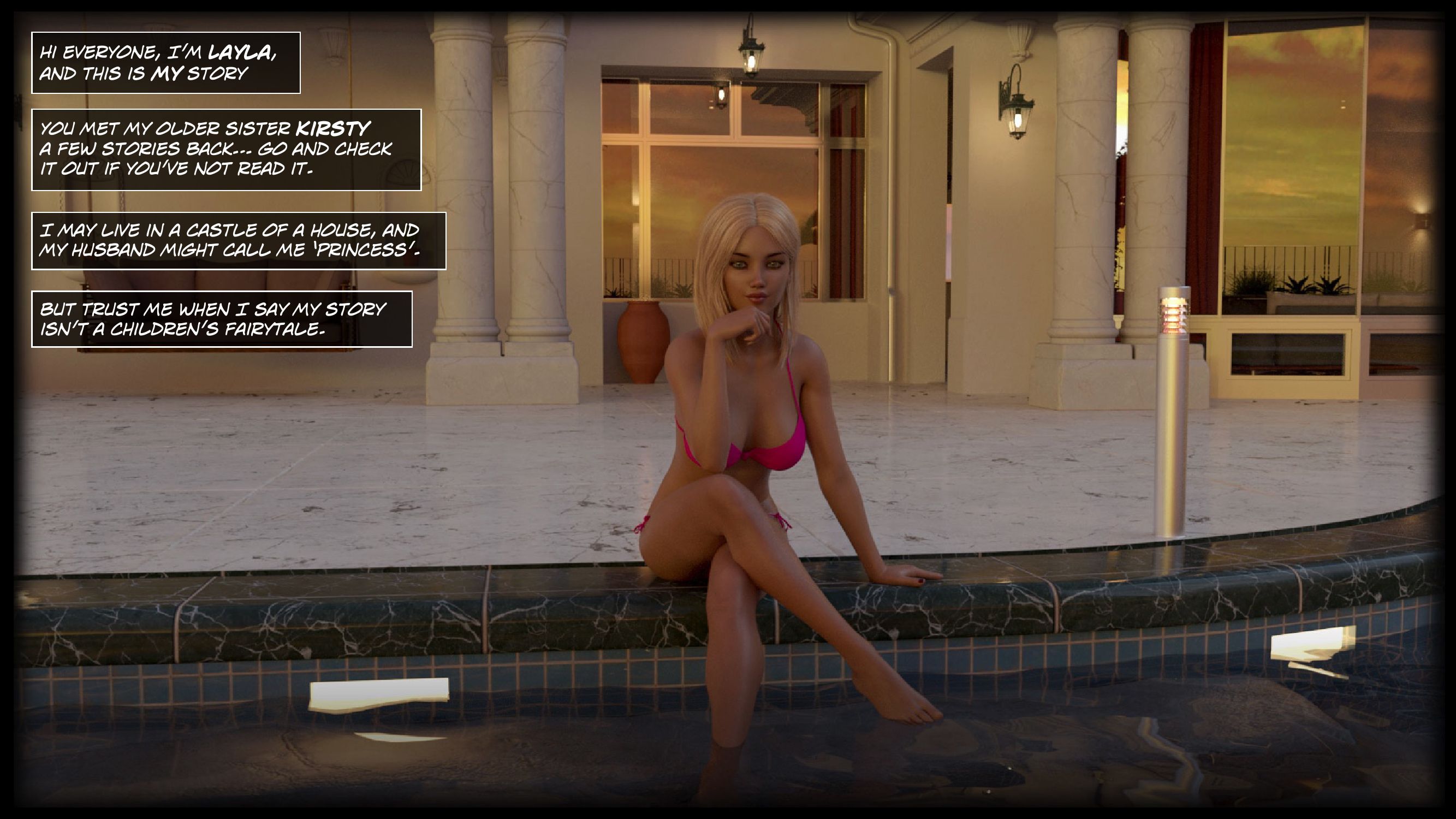 Blackmaled [Sexy3DComics] Layla’s Story 1 - Page 2