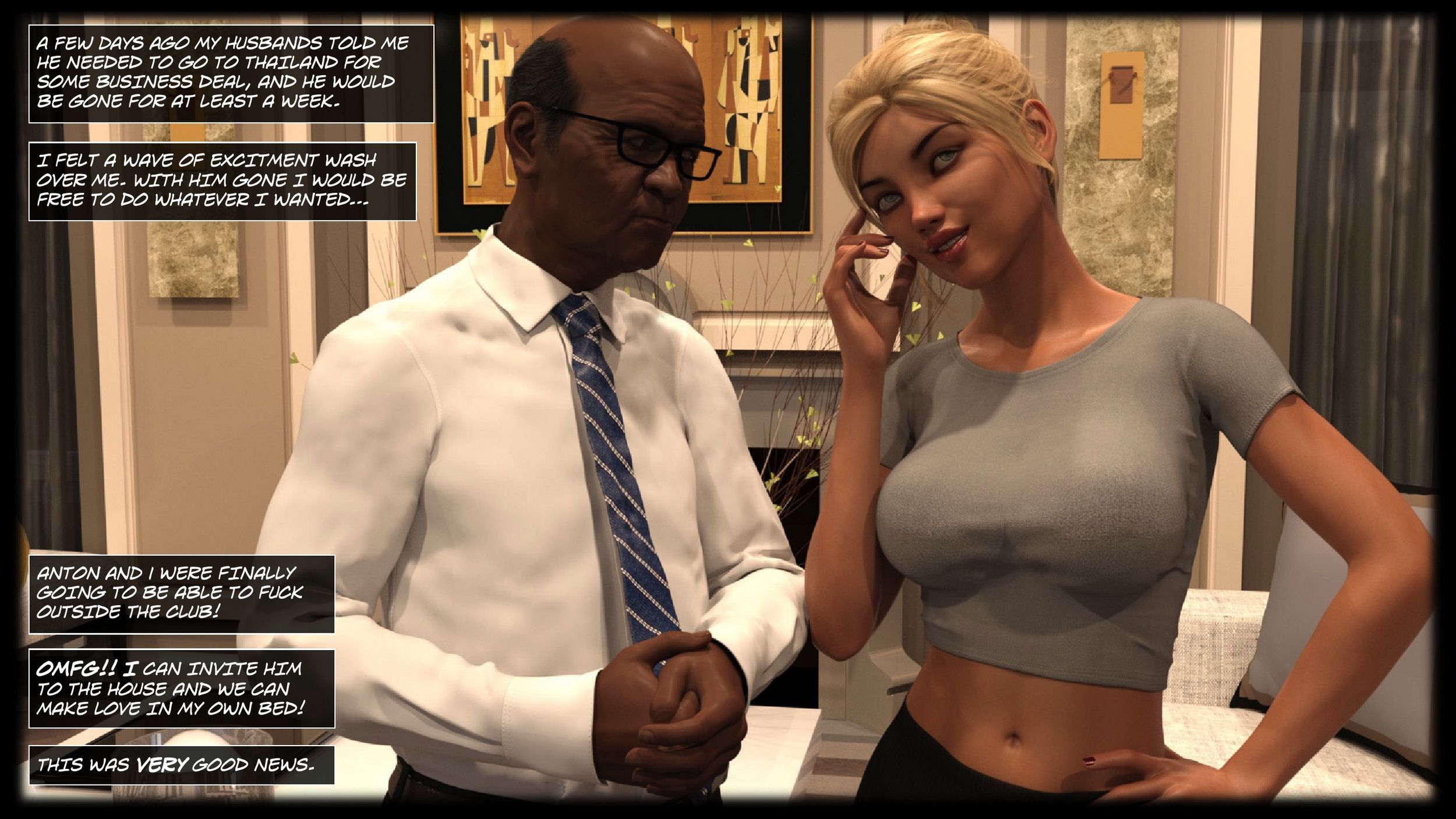 Blackmaled [Sexy3DComics] Layla’s Story 4 - Page 21