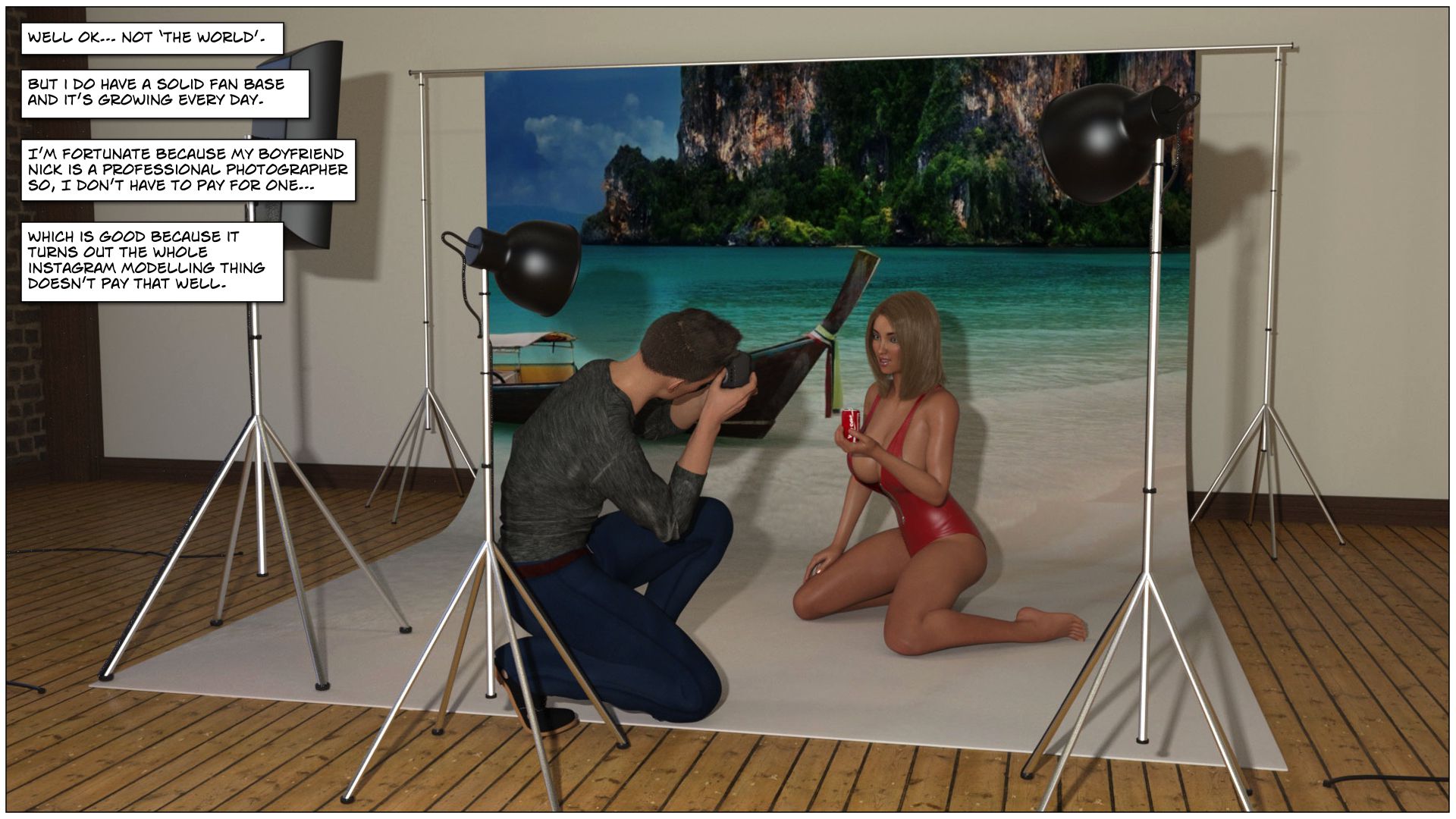 Blackmaled [Sexy3DComics] Lenka's Story 1 - Page 10