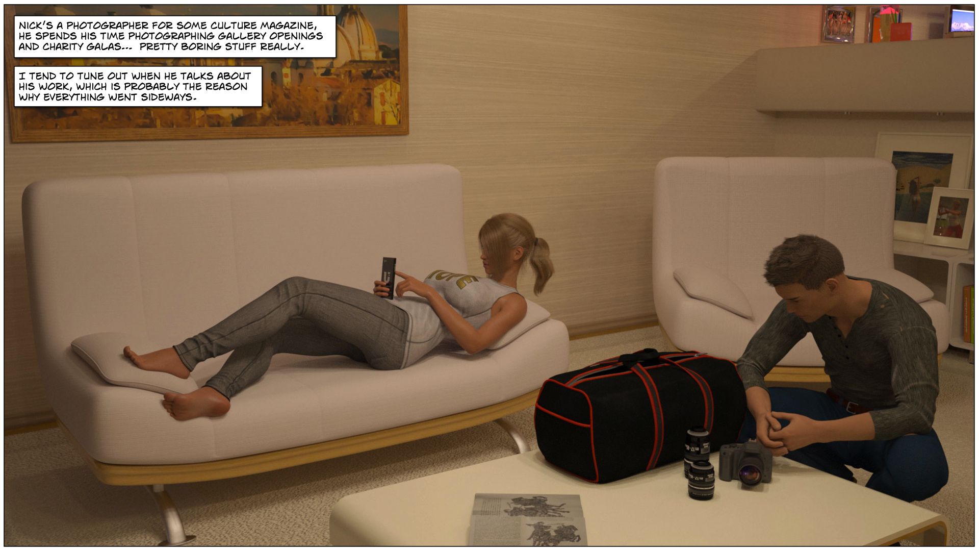 Blackmaled [Sexy3DComics] Lenka's Story 1 - Page 16