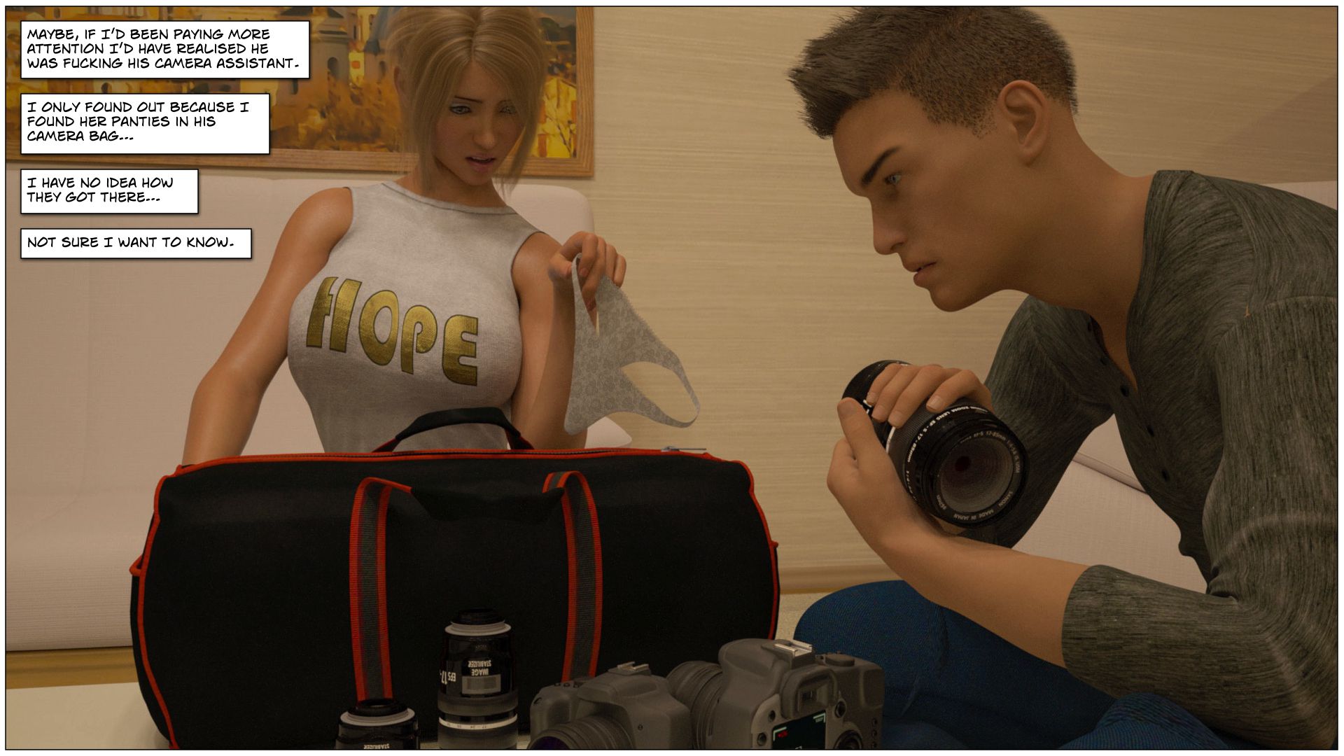 Blackmaled [Sexy3DComics] Lenka's Story 1 - Page 17