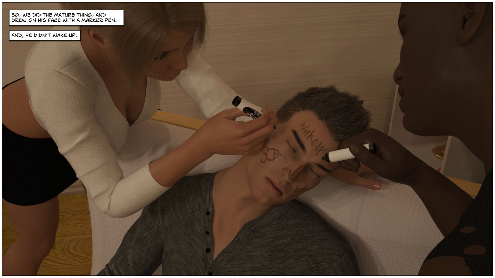 Blackmaled [Sexy3DComics] Lenka's Story 1 - Page 25