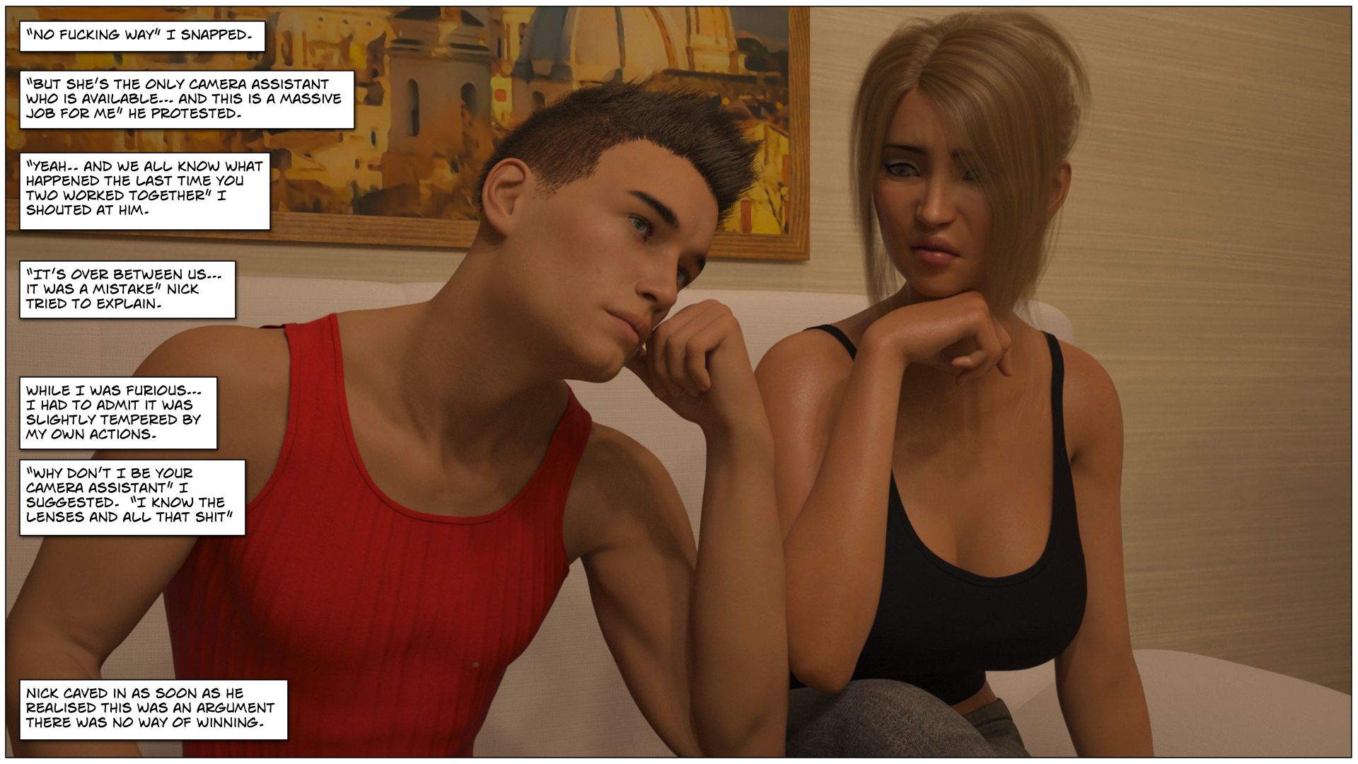 Blackmaled [Sexy3DComics] Lenka's Story 1 - Page 47