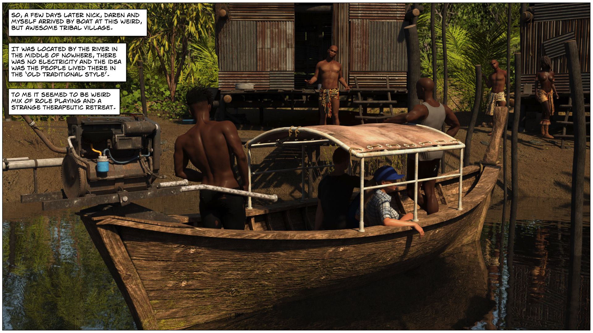 Blackmaled [Sexy3DComics] Lenka's Story 1 - Page 48