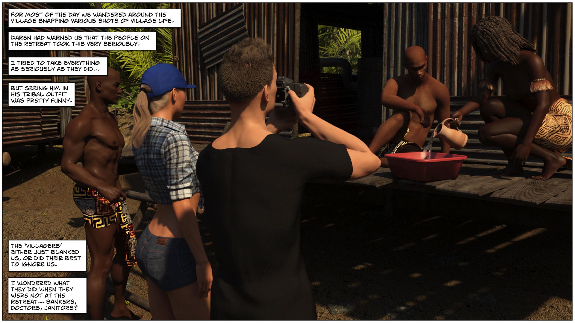 Blackmaled [Sexy3DComics] Lenka's Story 1 - Page 50