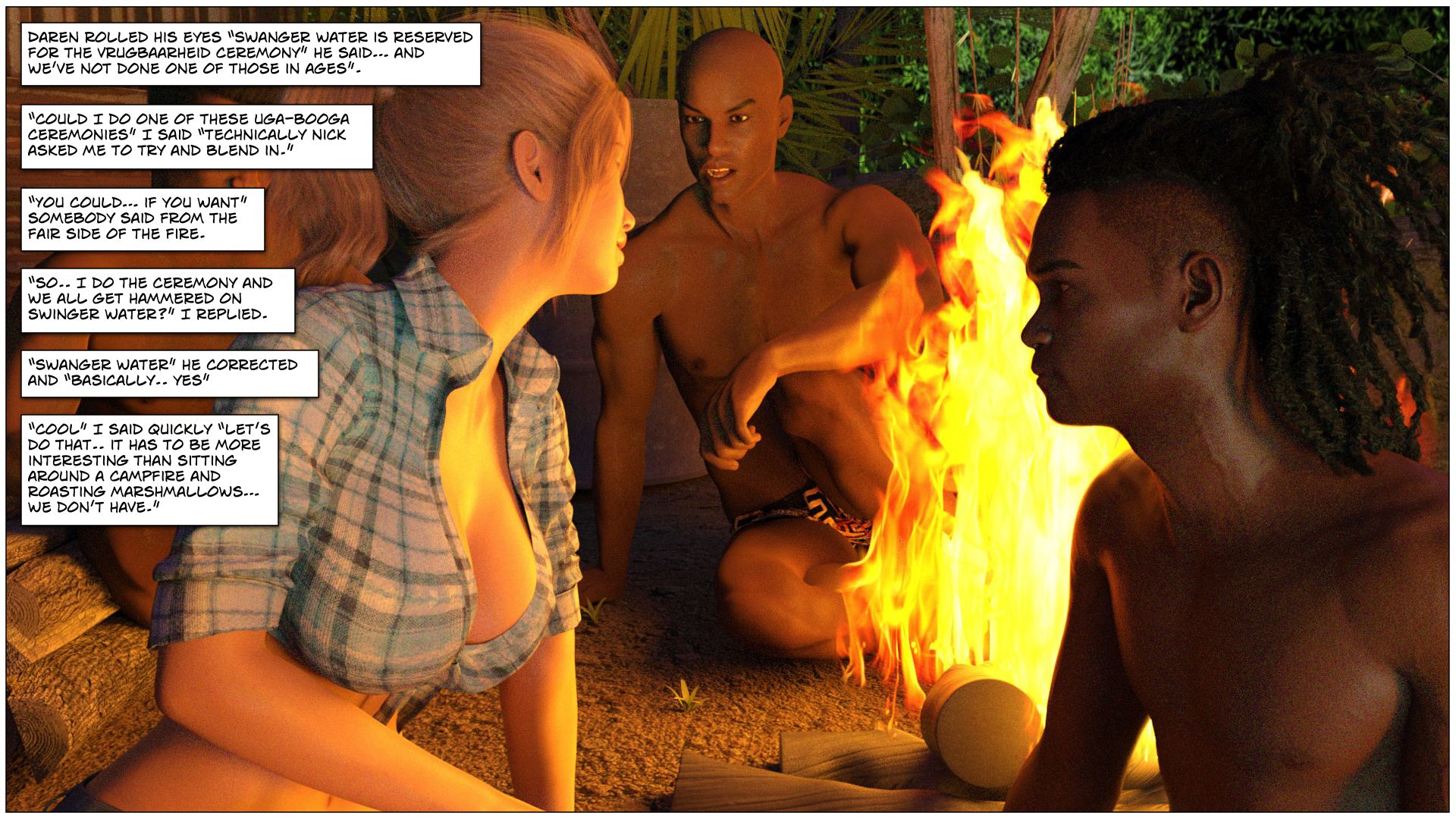 Blackmaled [Sexy3DComics] Lenka's Story 1 - Page 55