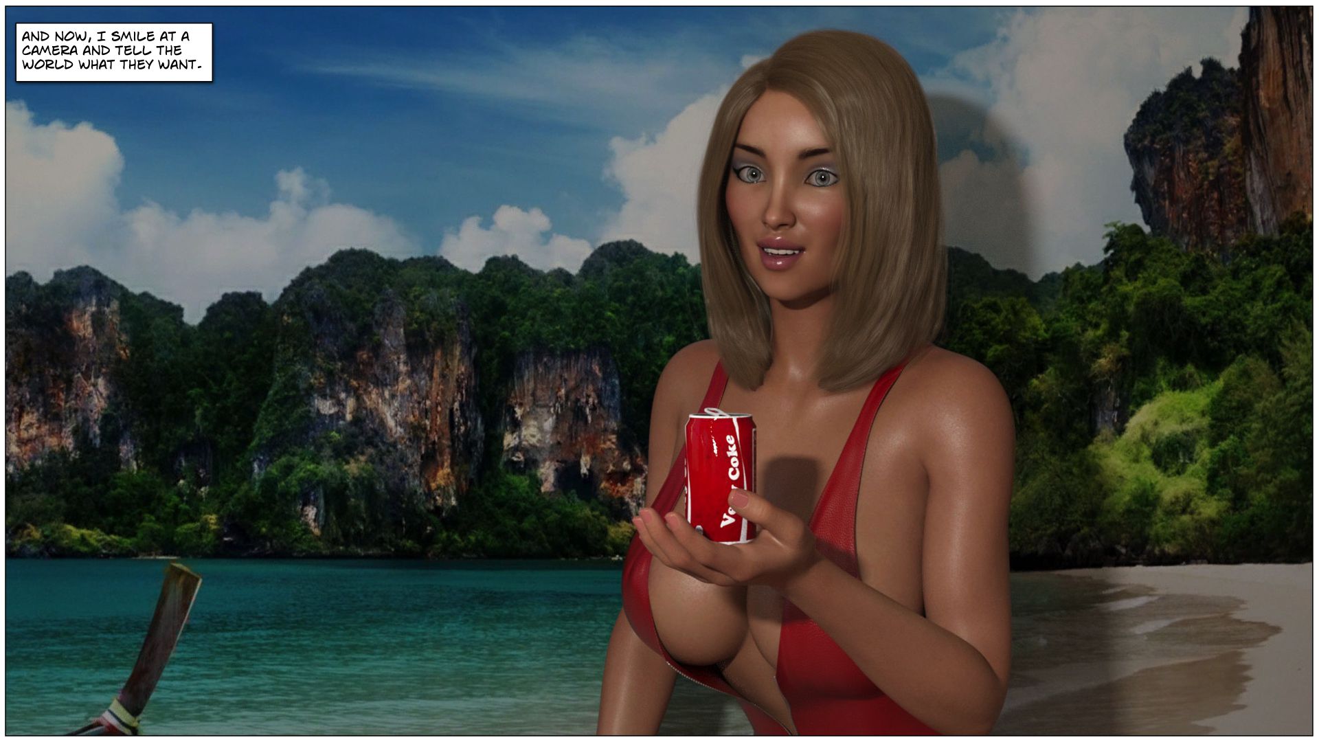 Blackmaled [Sexy3DComics] Lenka's Story 1 - Page 9