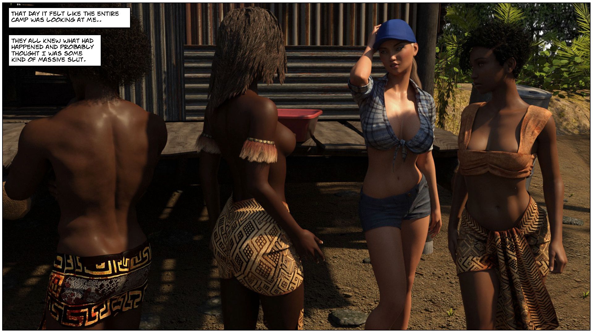 Blackmaled [Sexy3DComics] Lenka's Story 2 - Page 37