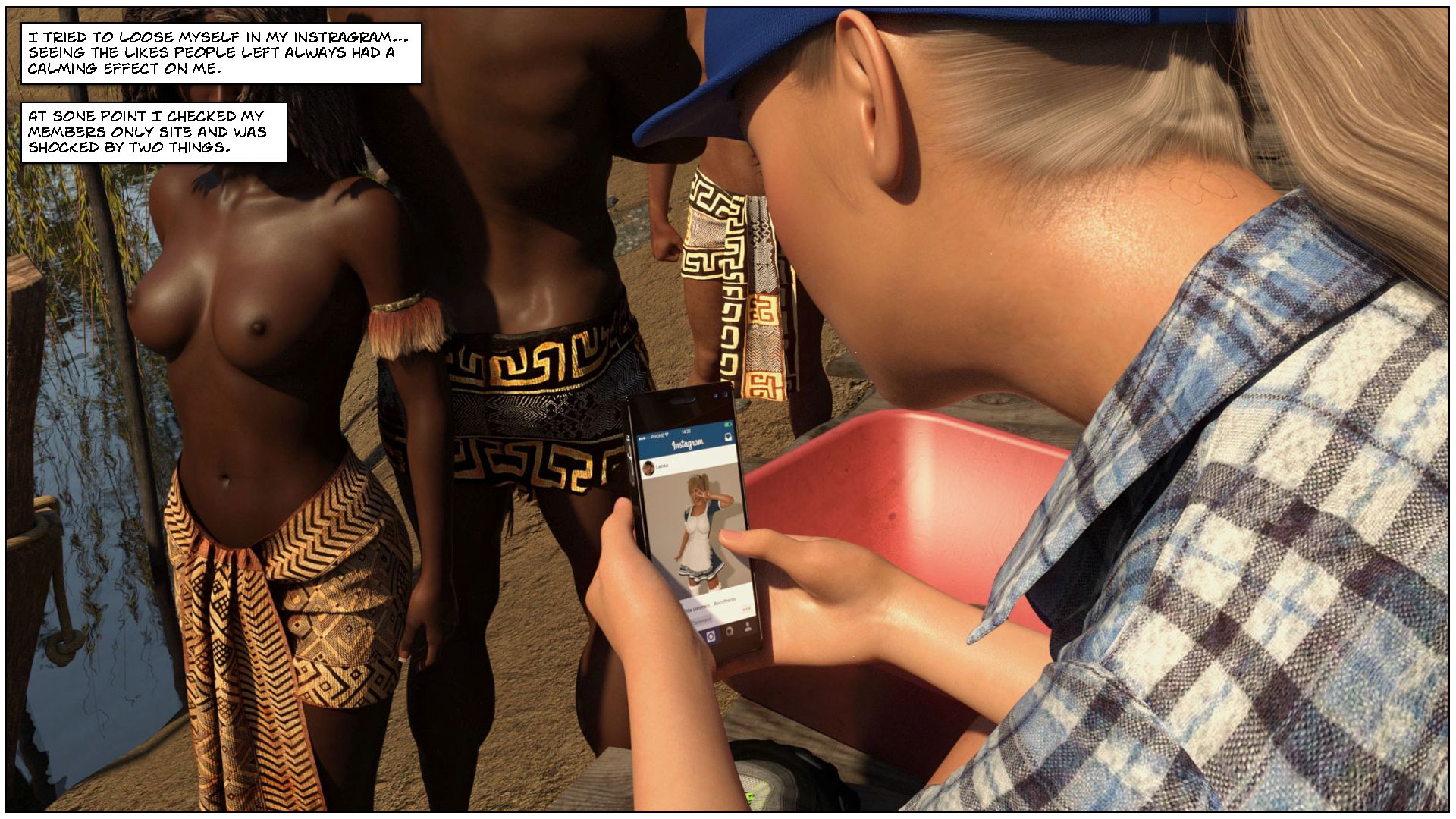 Blackmaled [Sexy3DComics] Lenka's Story 2 - Page 38