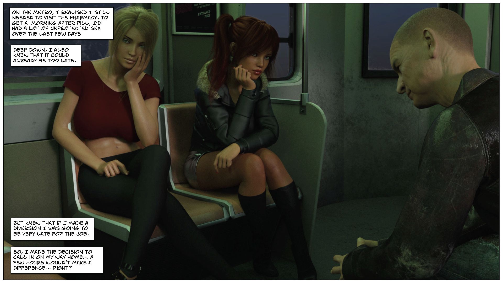 Blackmaled [Sexy3DComics] Lenka's Story 3 - Page 21