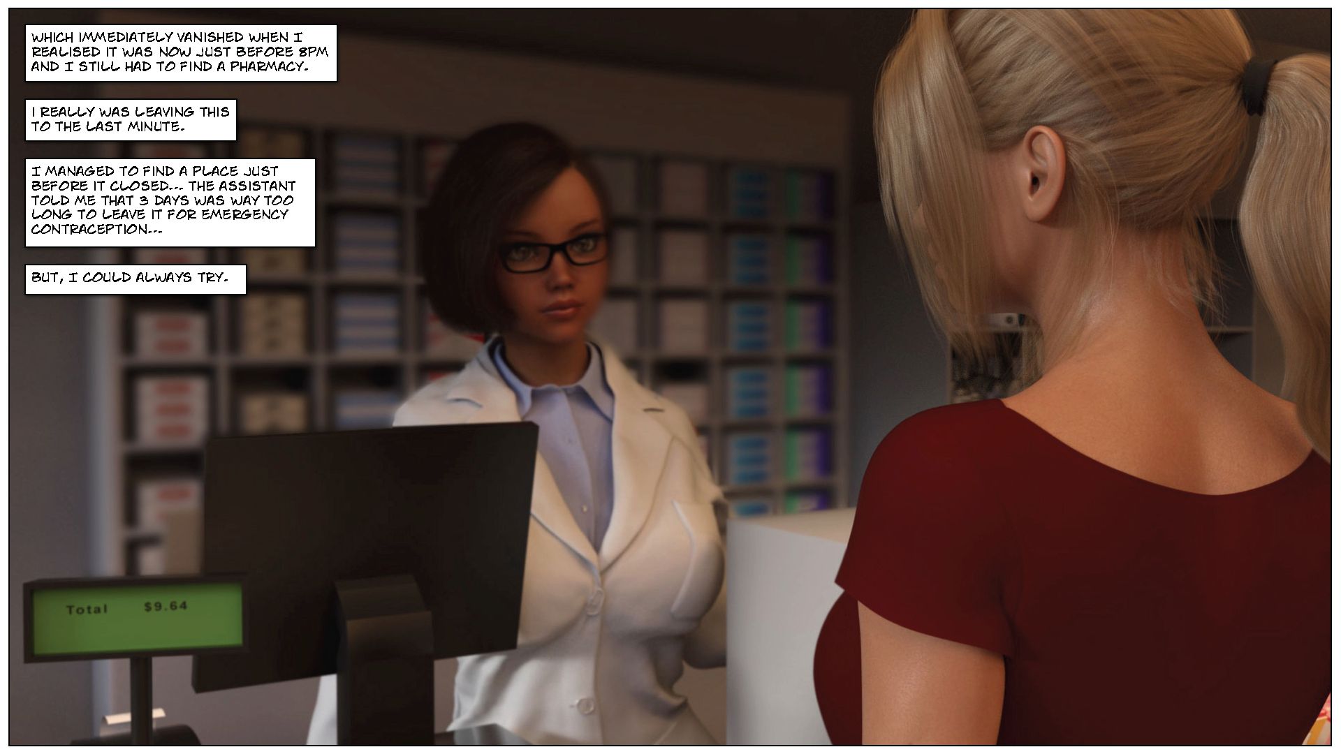 Blackmaled [Sexy3DComics] Lenka's Story 3 - Page 38