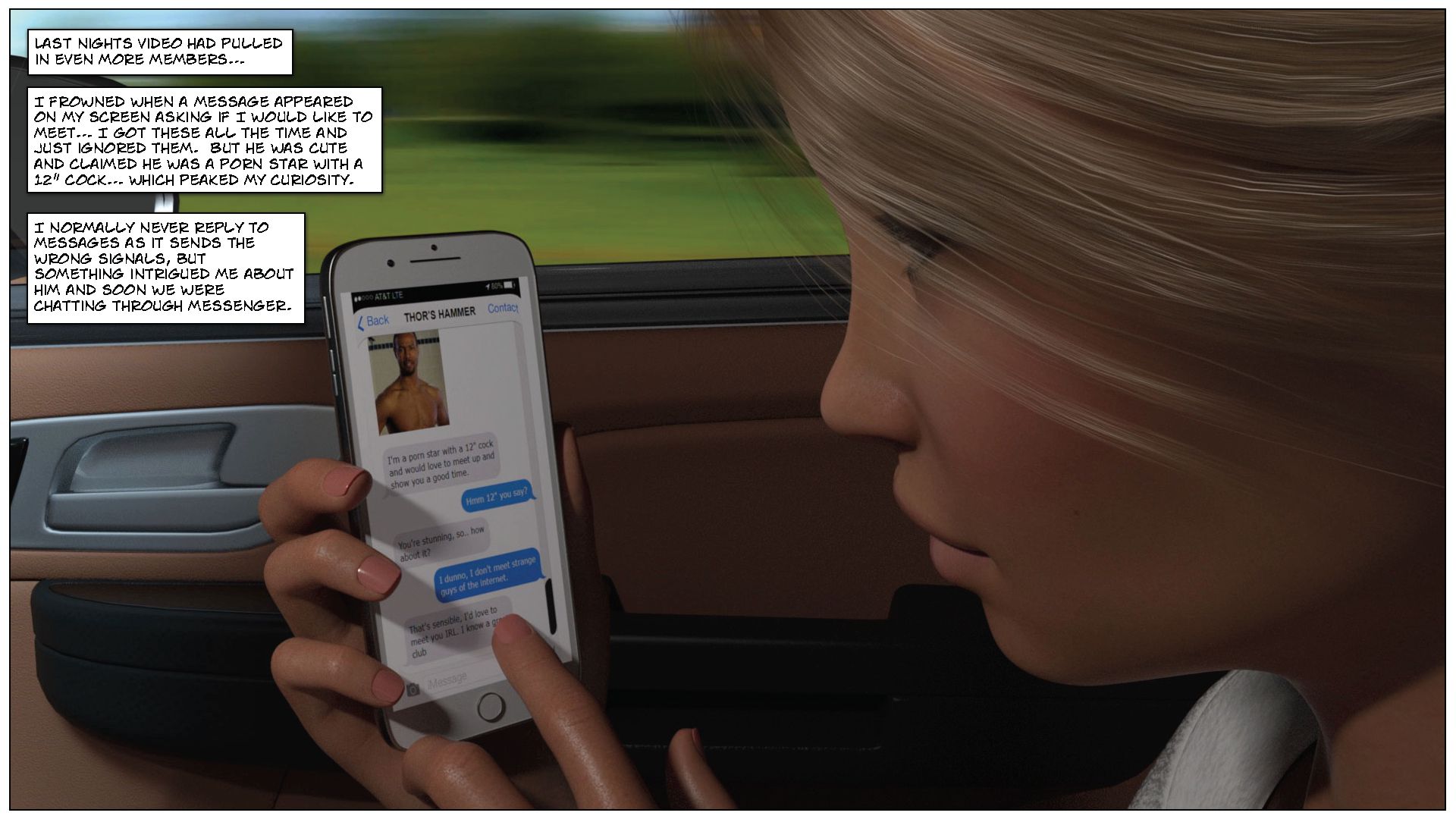 Blackmaled [Sexy3DComics] Lenka's Story 3 - Page 79