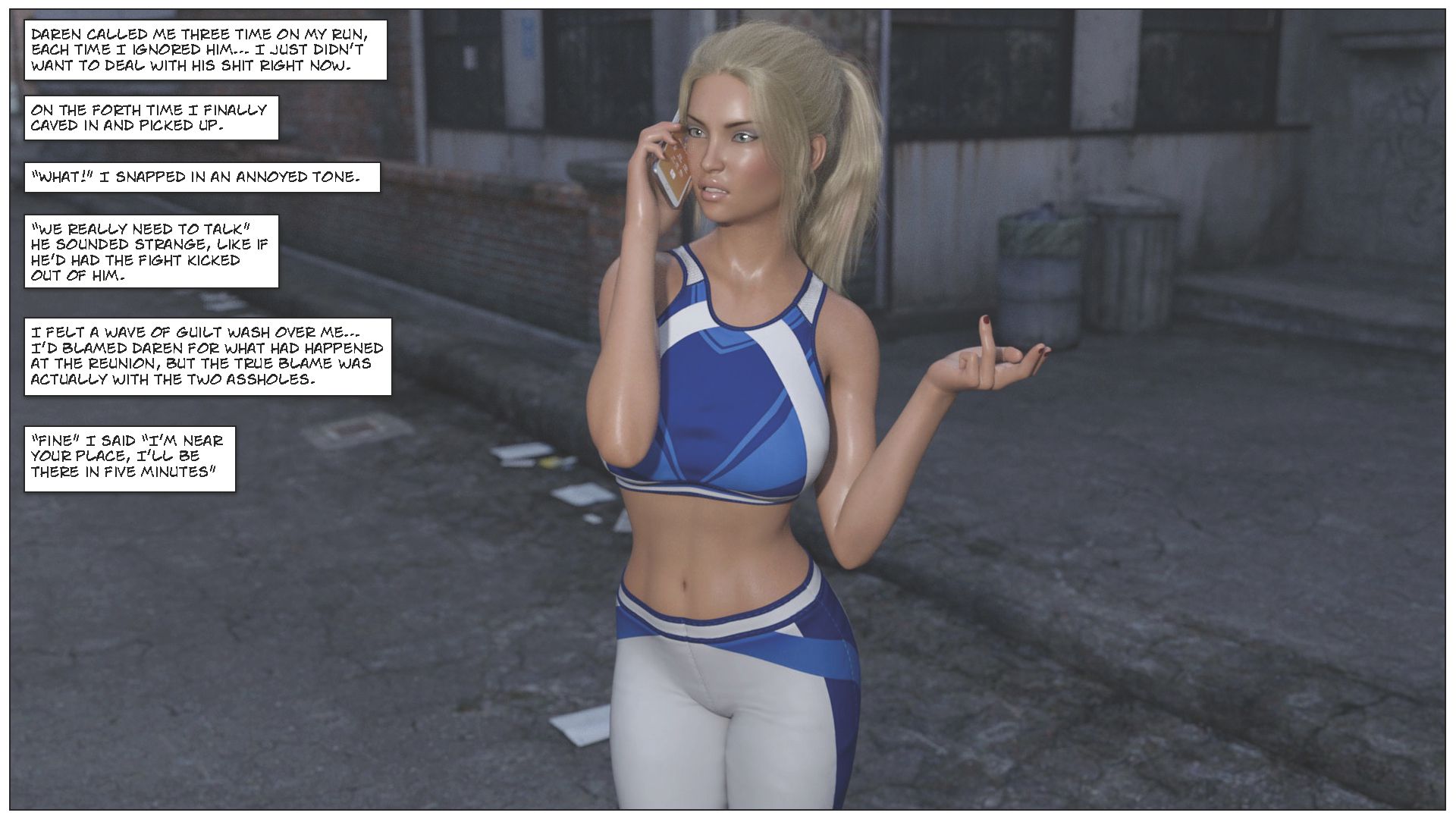 Blackmaled [Sexy3DComics] Lenka's Story 4 - Page 14