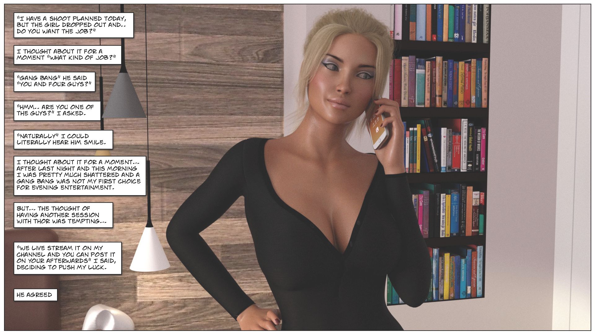 Blackmaled [Sexy3DComics] Lenka's Story 4 - Page 33