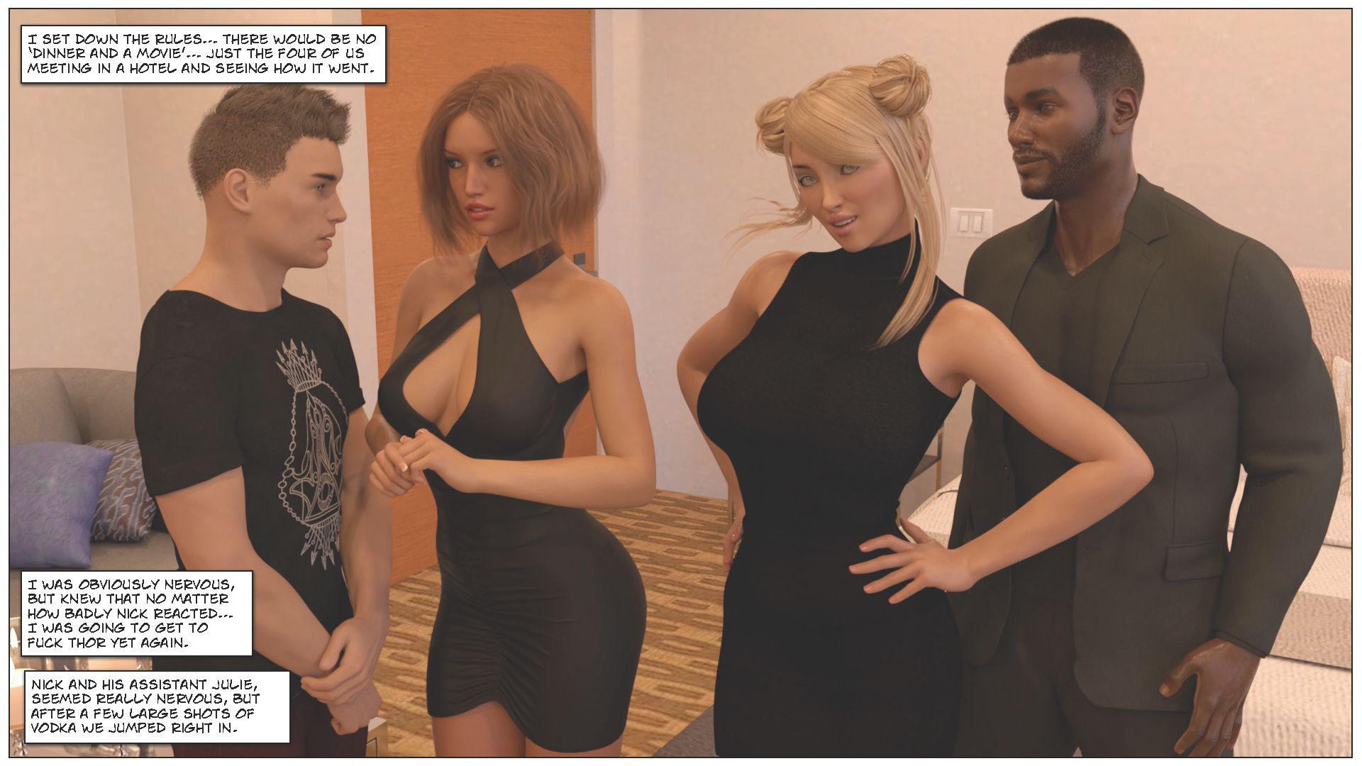 Blackmaled [Sexy3DComics] Lenka's Story 4 - Page 70