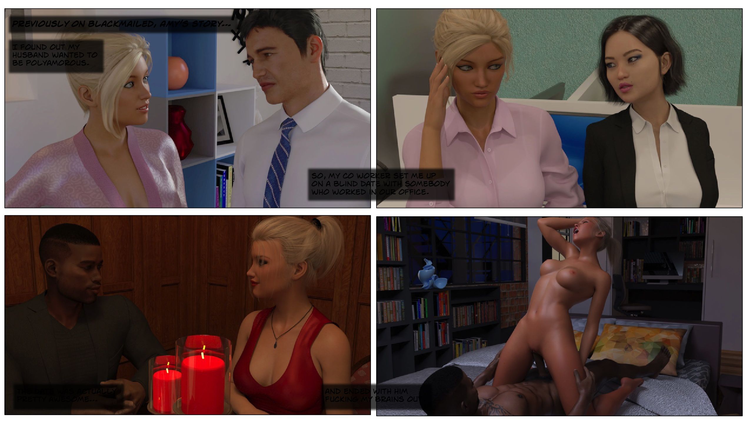 Blackmaled [Sexy3DComics] Amy's Story 3 - Page 2