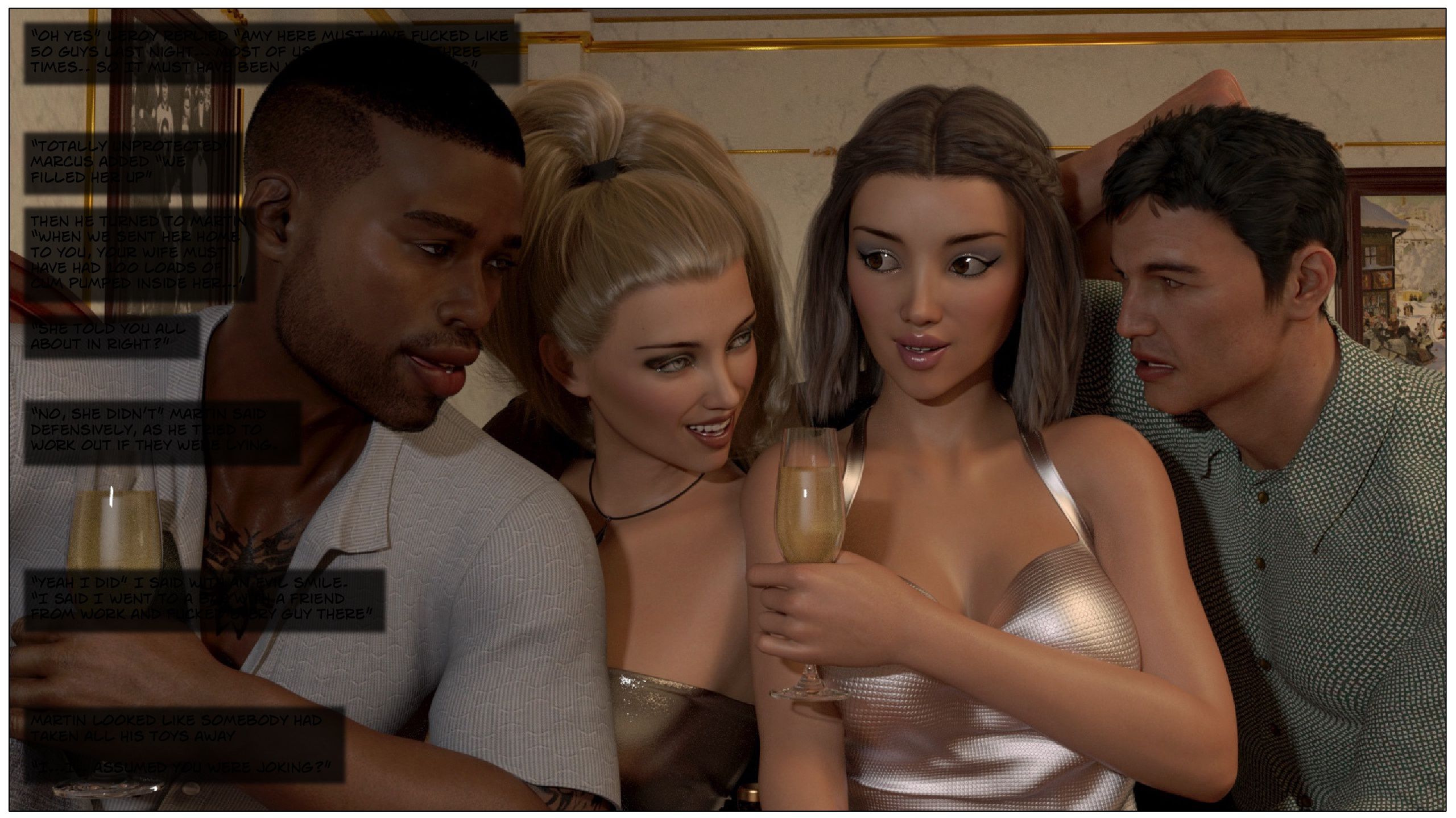 Blackmaled [Sexy3DComics] Amy's Story 4 - Page 60