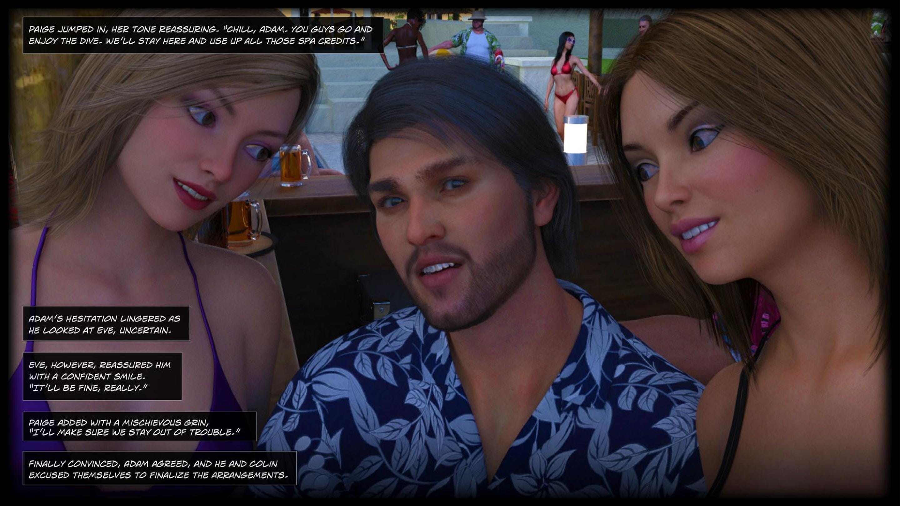 Blackmaled [Sexy3DComics] The Honeymoon 1 - Page 115