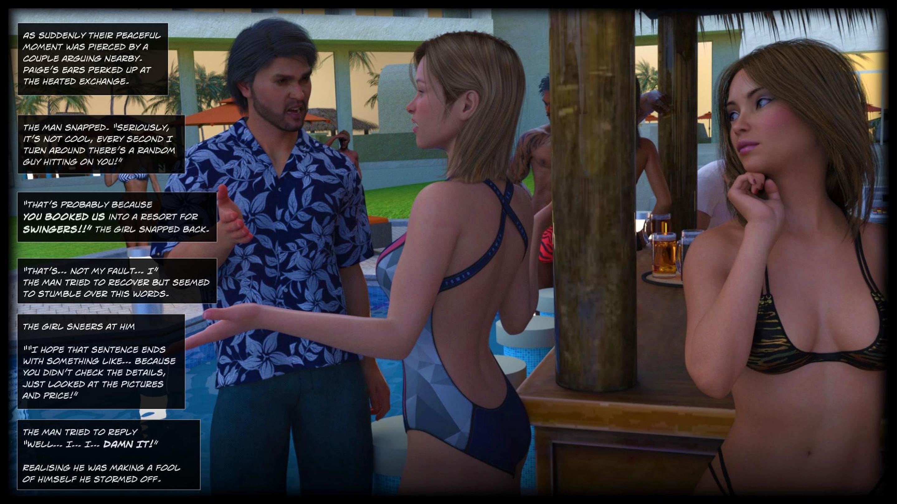 Blackmaled [Sexy3DComics] The Honeymoon 1 - Page 55