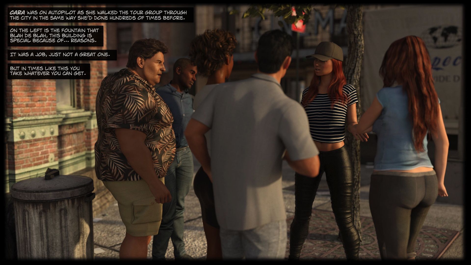 Blackmaled [Sexy3DComics] Cara's Story 1 - Page 2