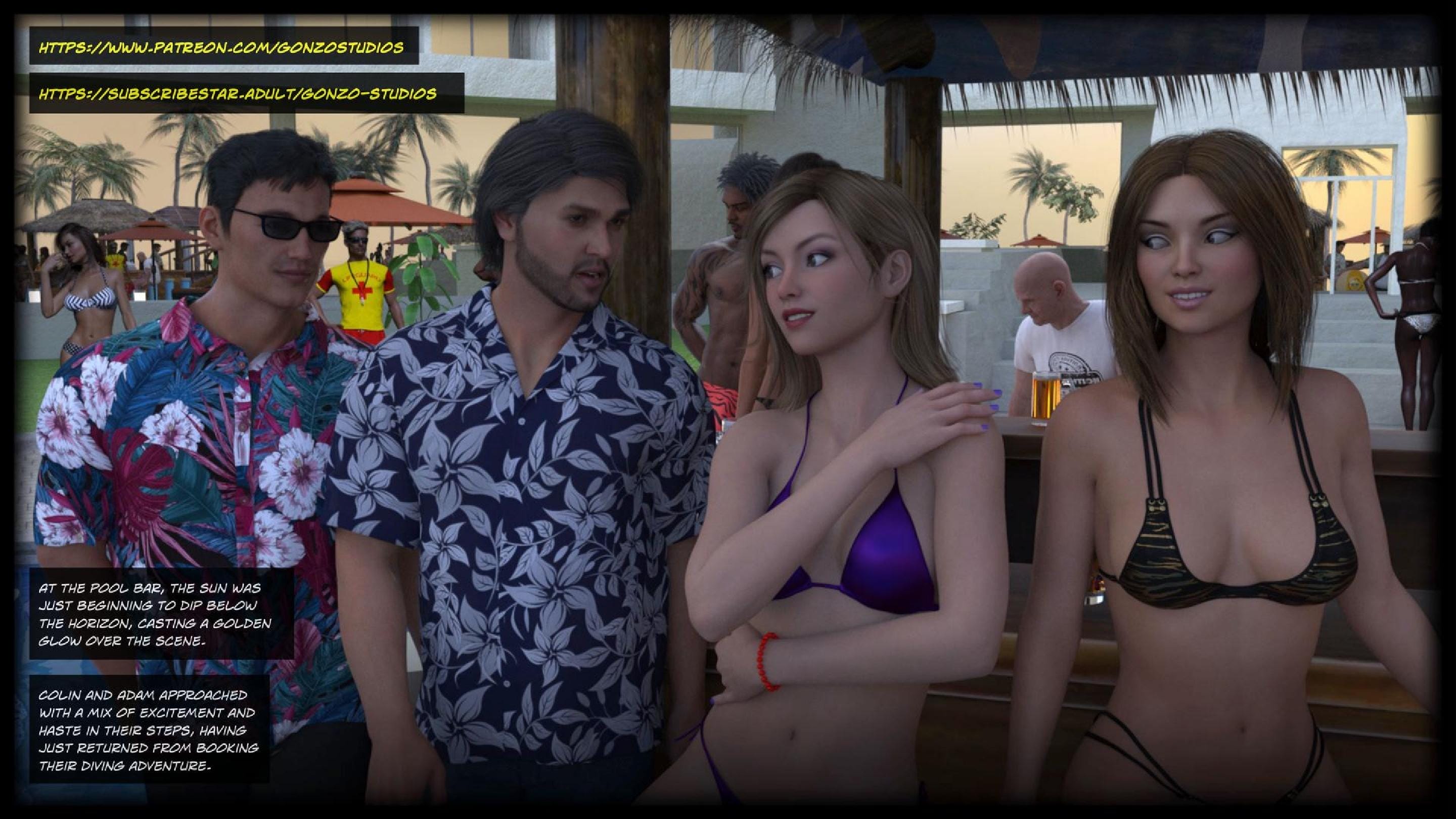 Blackmaled [Sexy3DComics] The Honeymoon 2 - Page 2