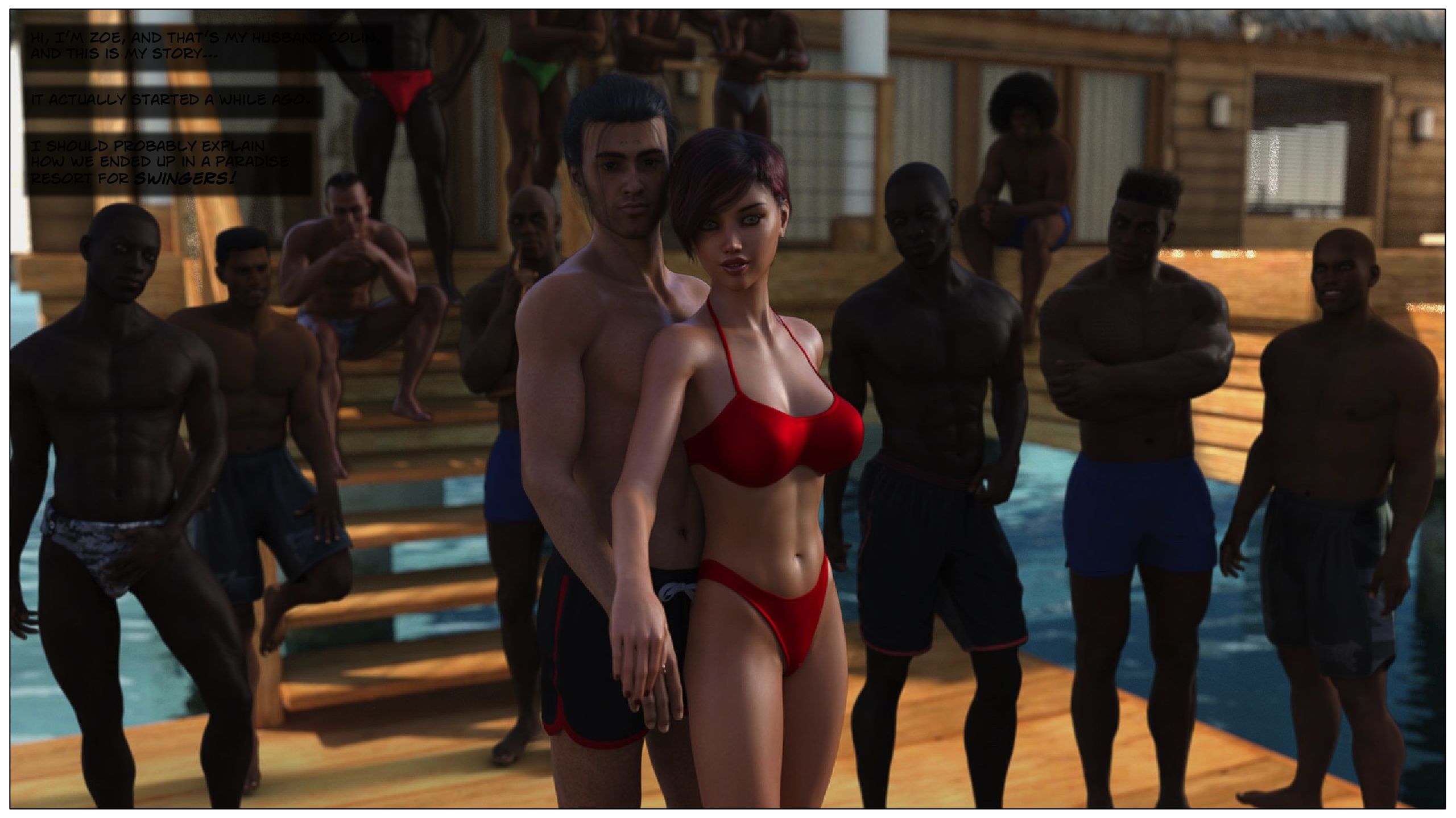 Blackmaled [Sexy3DComics] Zoey's Story 1 - Page 2